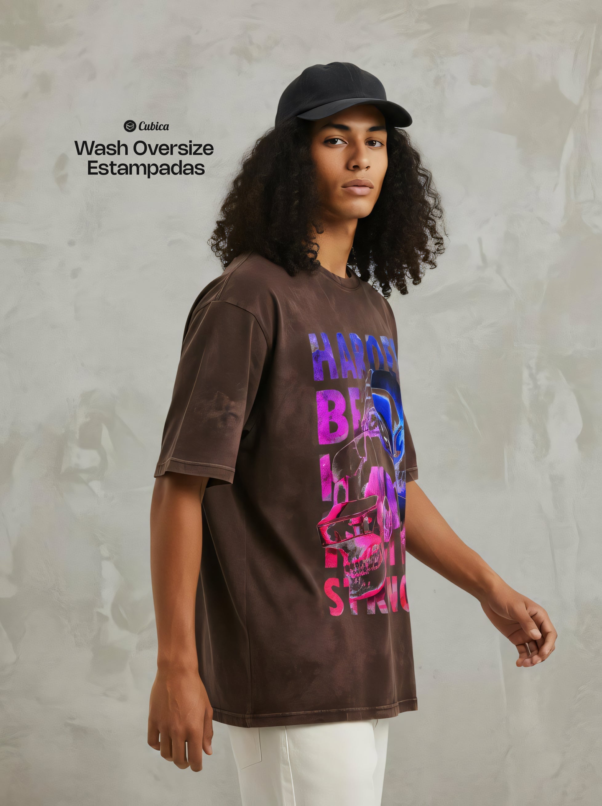 Wash Oversize Printed