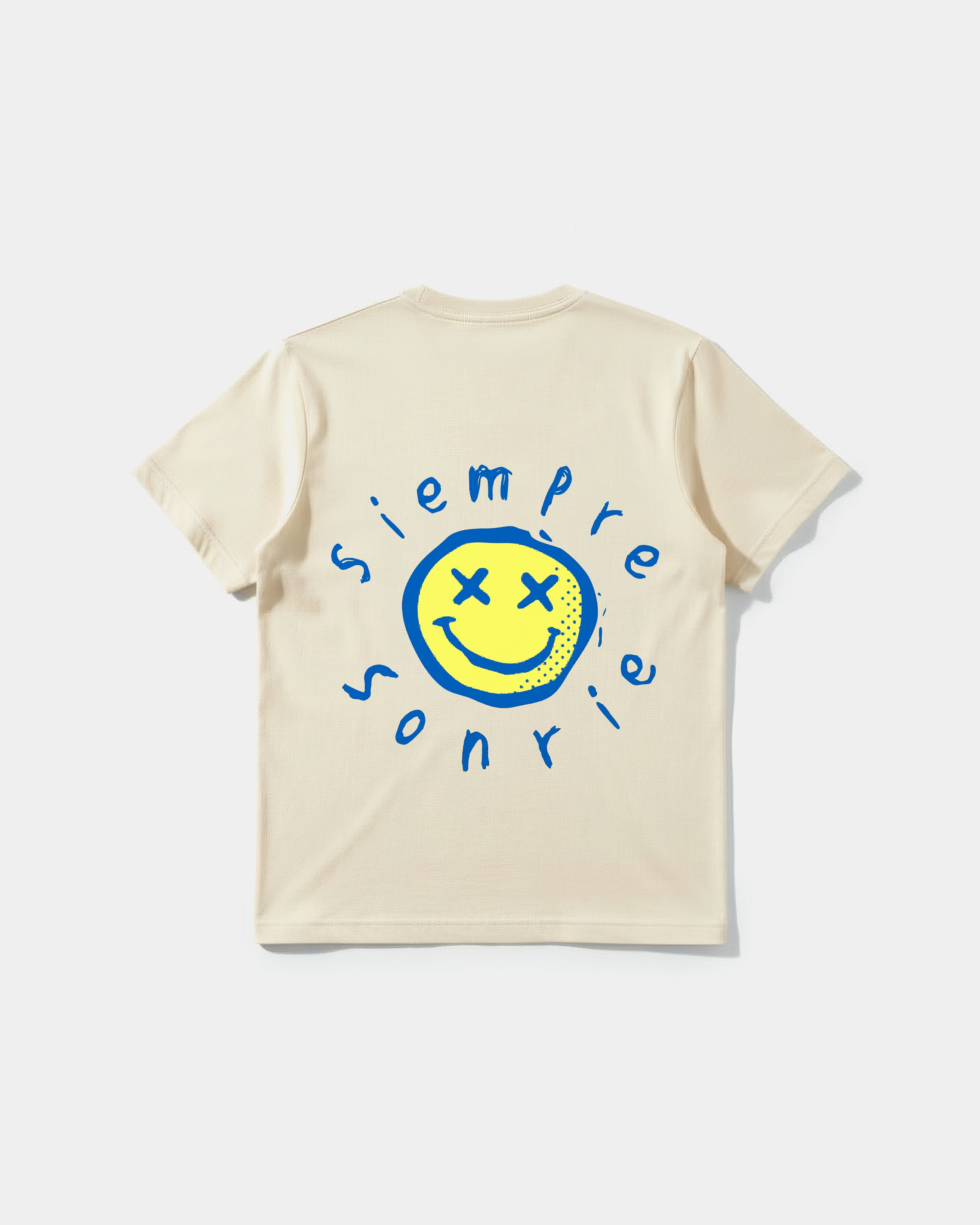 Camiseta Pocket Strong Espalda Sonrie Regular Basic