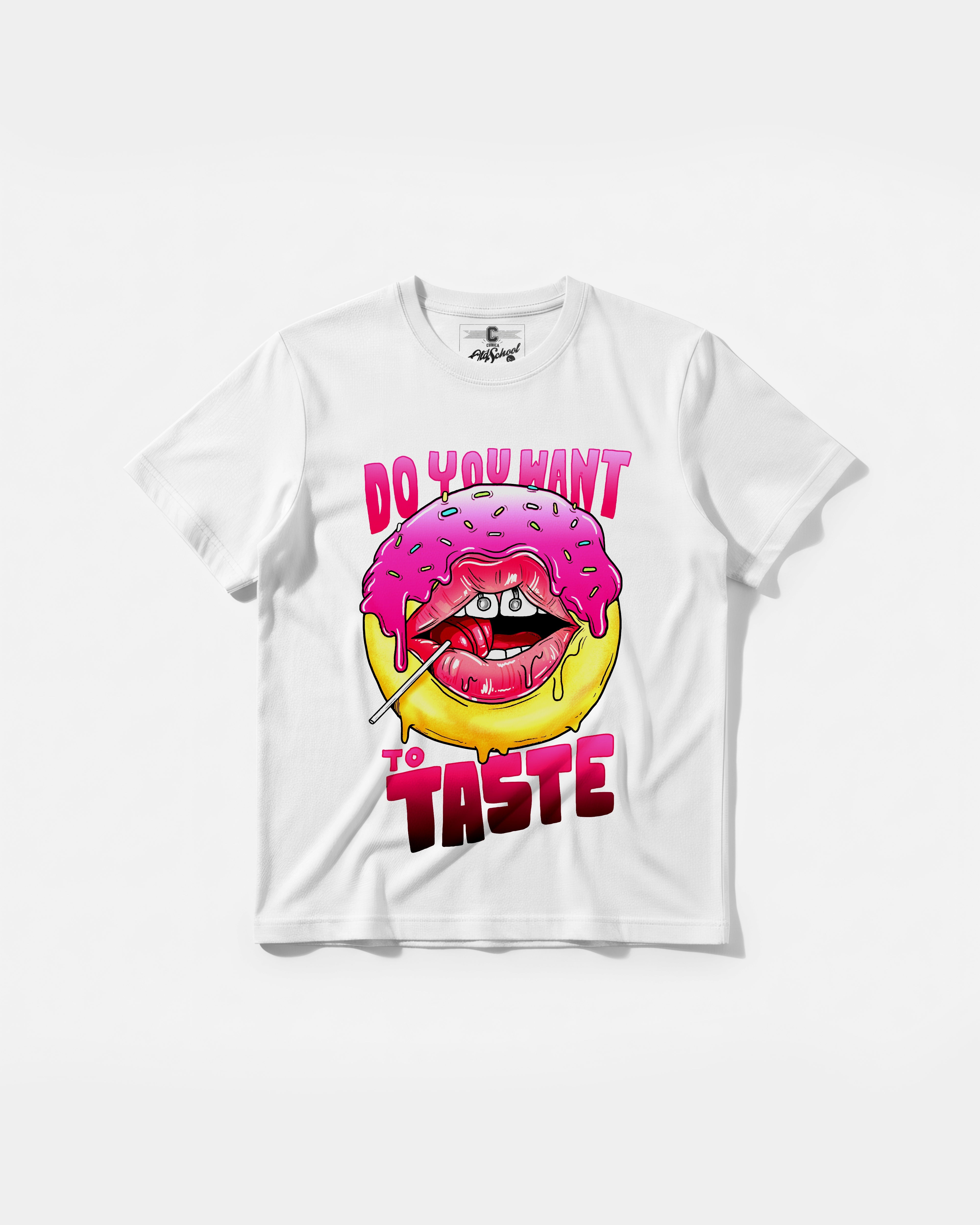 Camiseta Do You Want Big Regular Front Basic Blanco