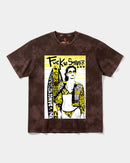 Fuck The Summer Big Front Oversize Acid T-Shirt