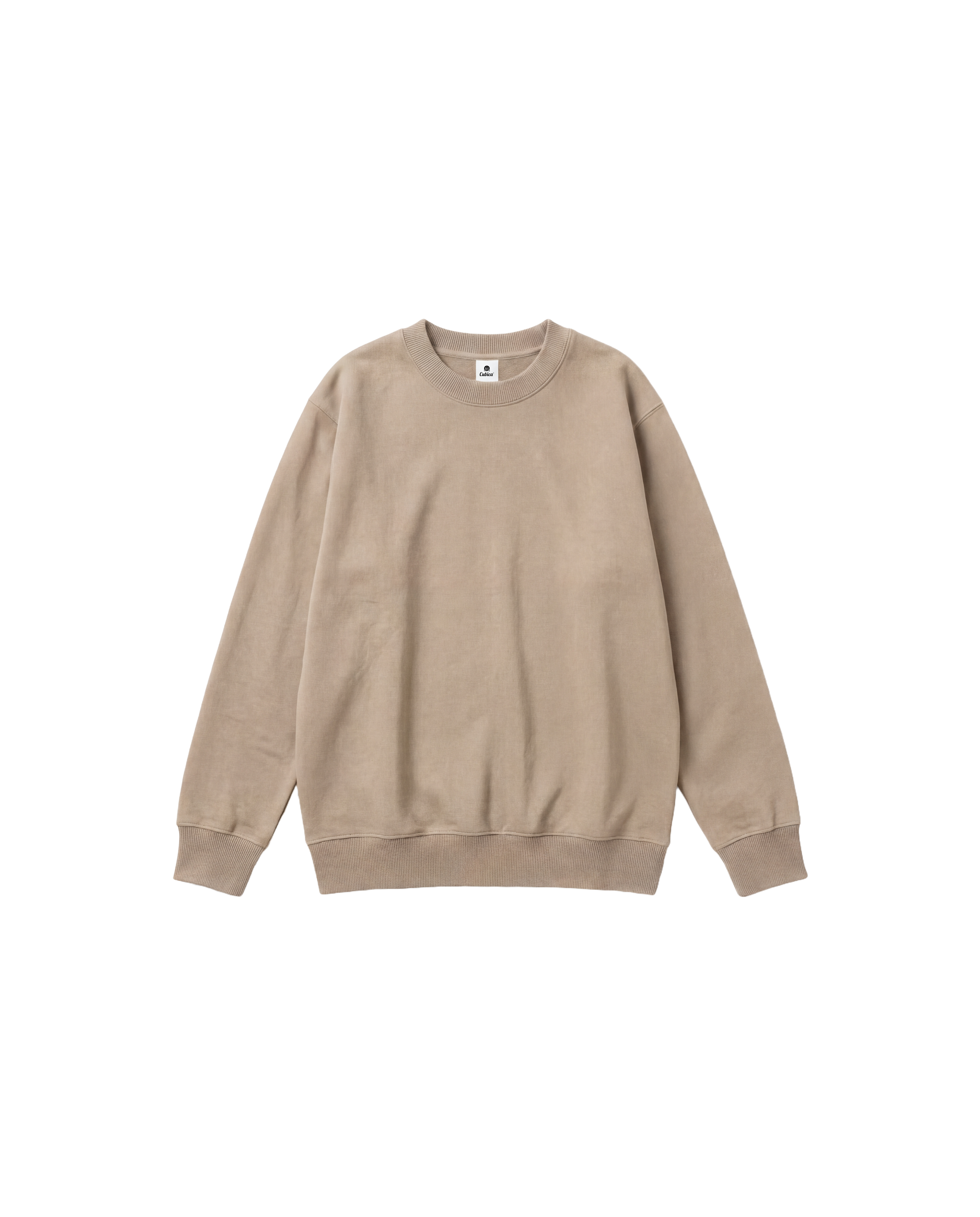 Sweatshirt Unicolor Cubica Beige
