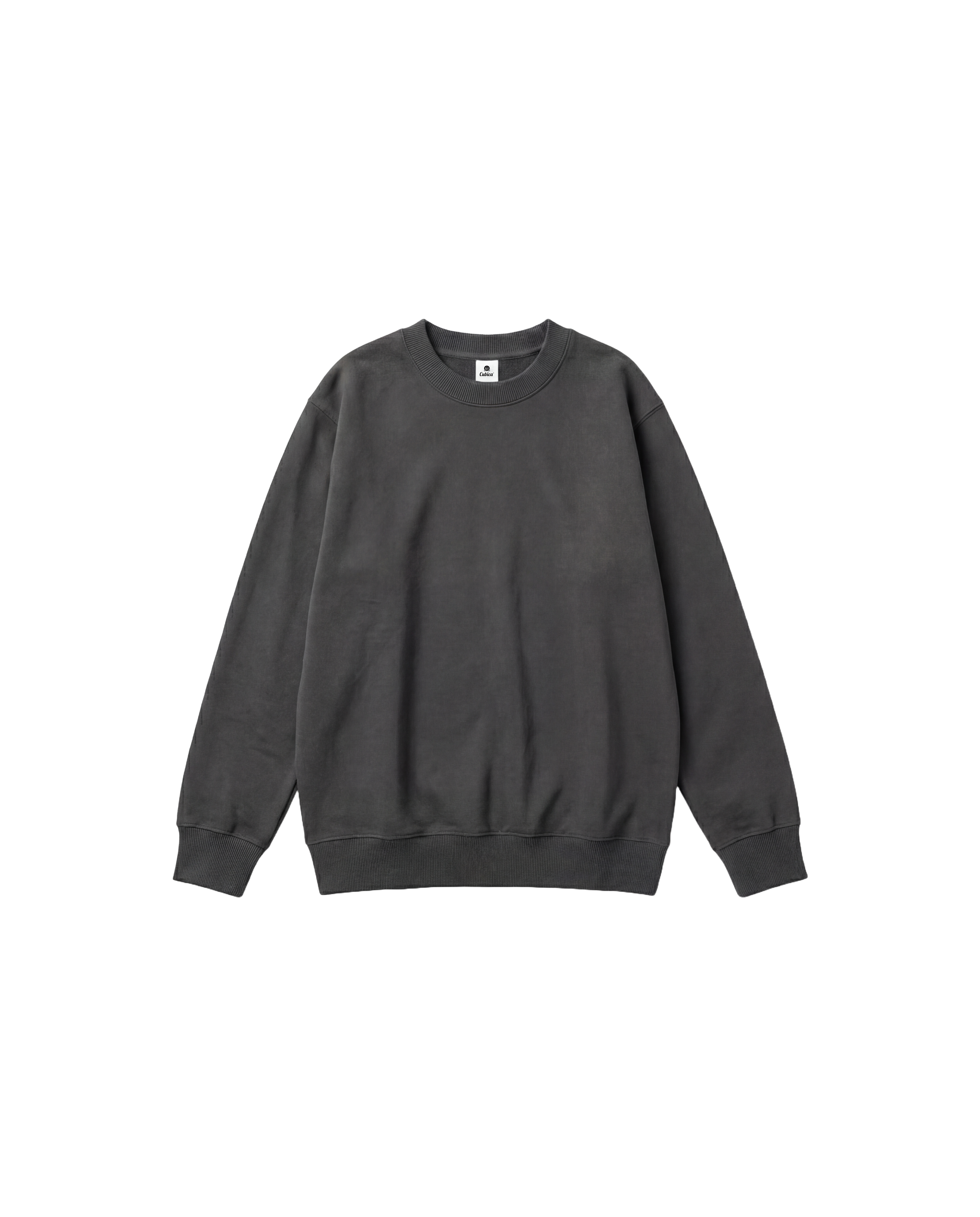 Sweatshirt Unicolor Cubica Gris