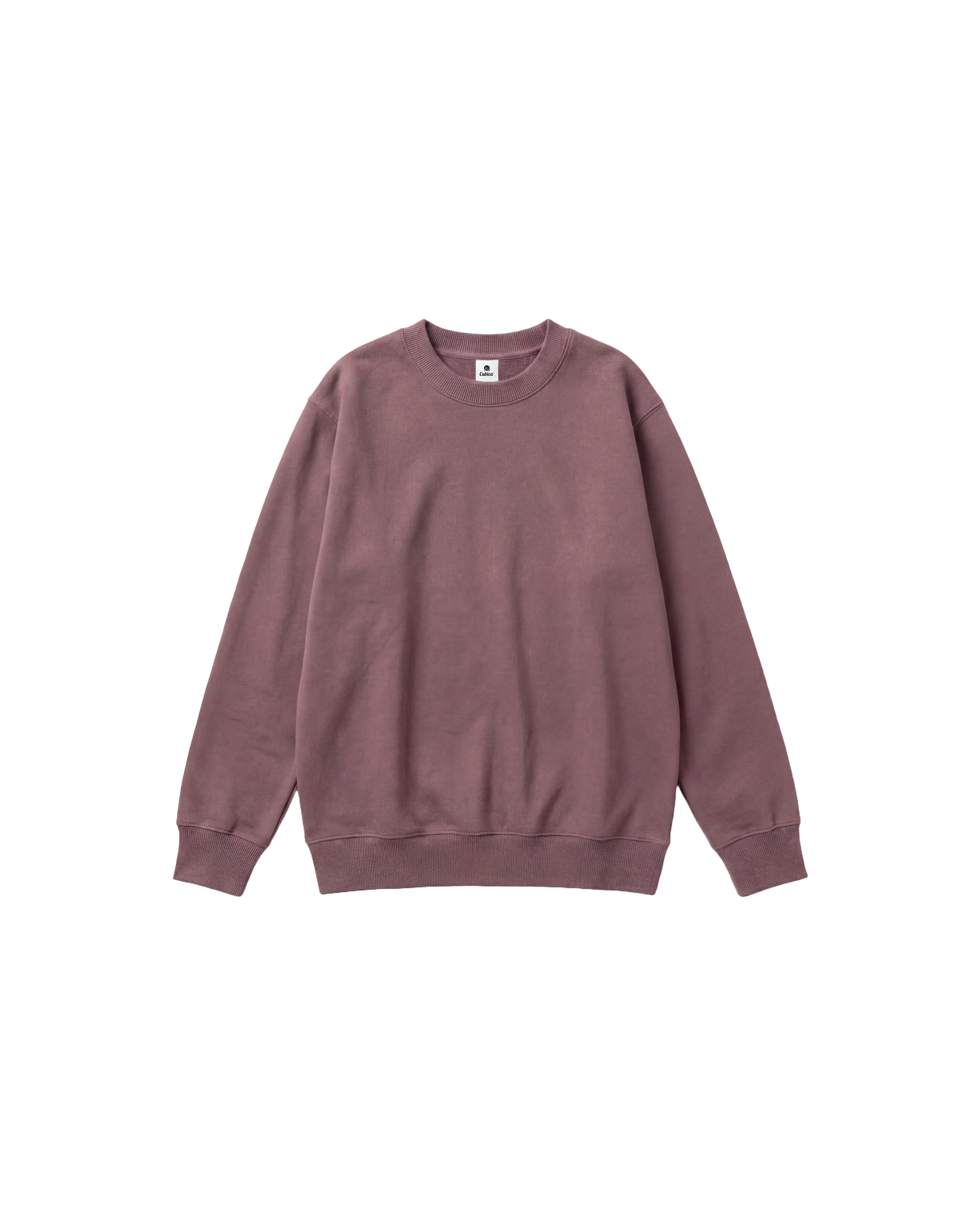 Sweatshirt Unicolor Cubica Oro Rosa