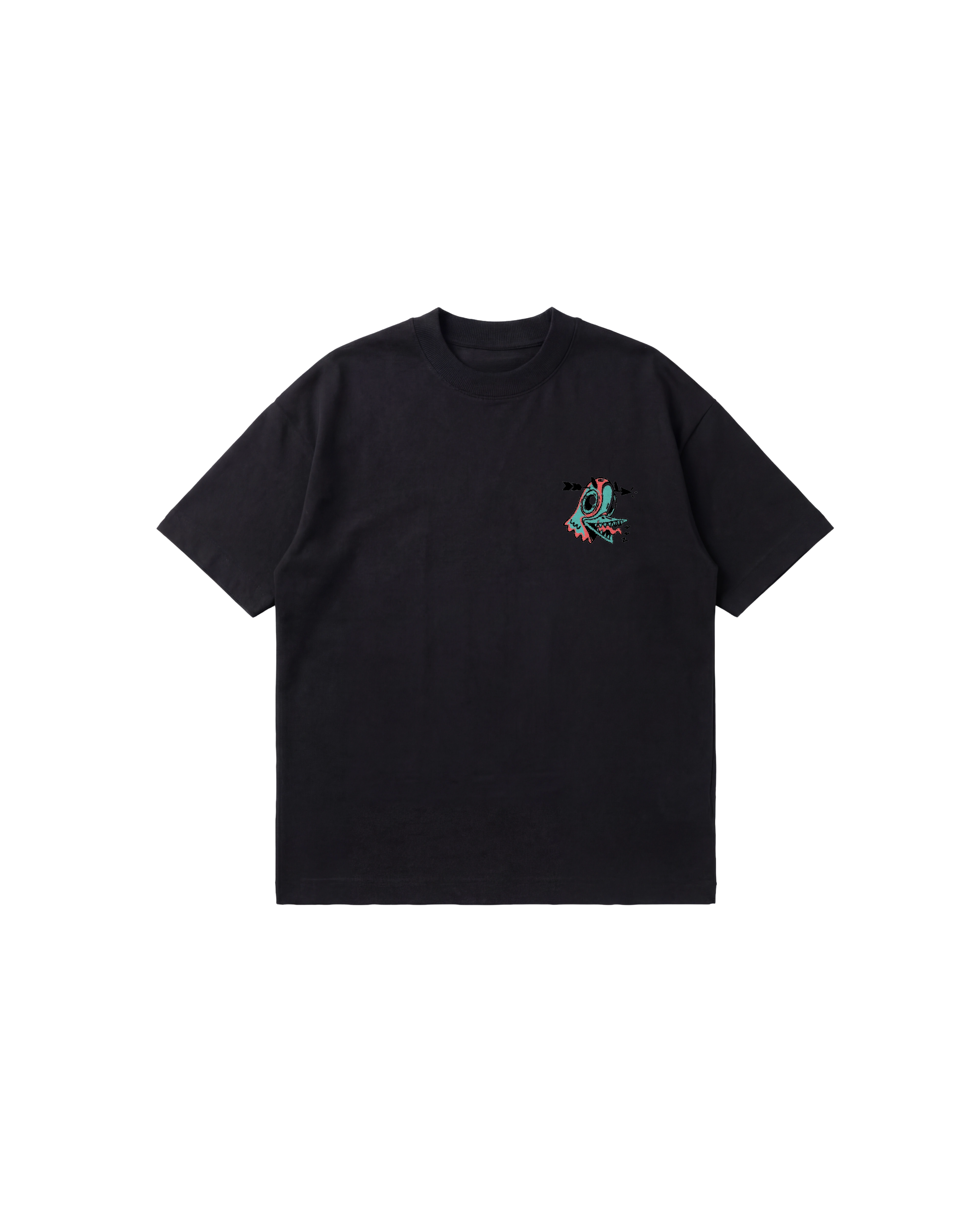 Angry Paloma Semi Oversize 250 Negro Cubica
