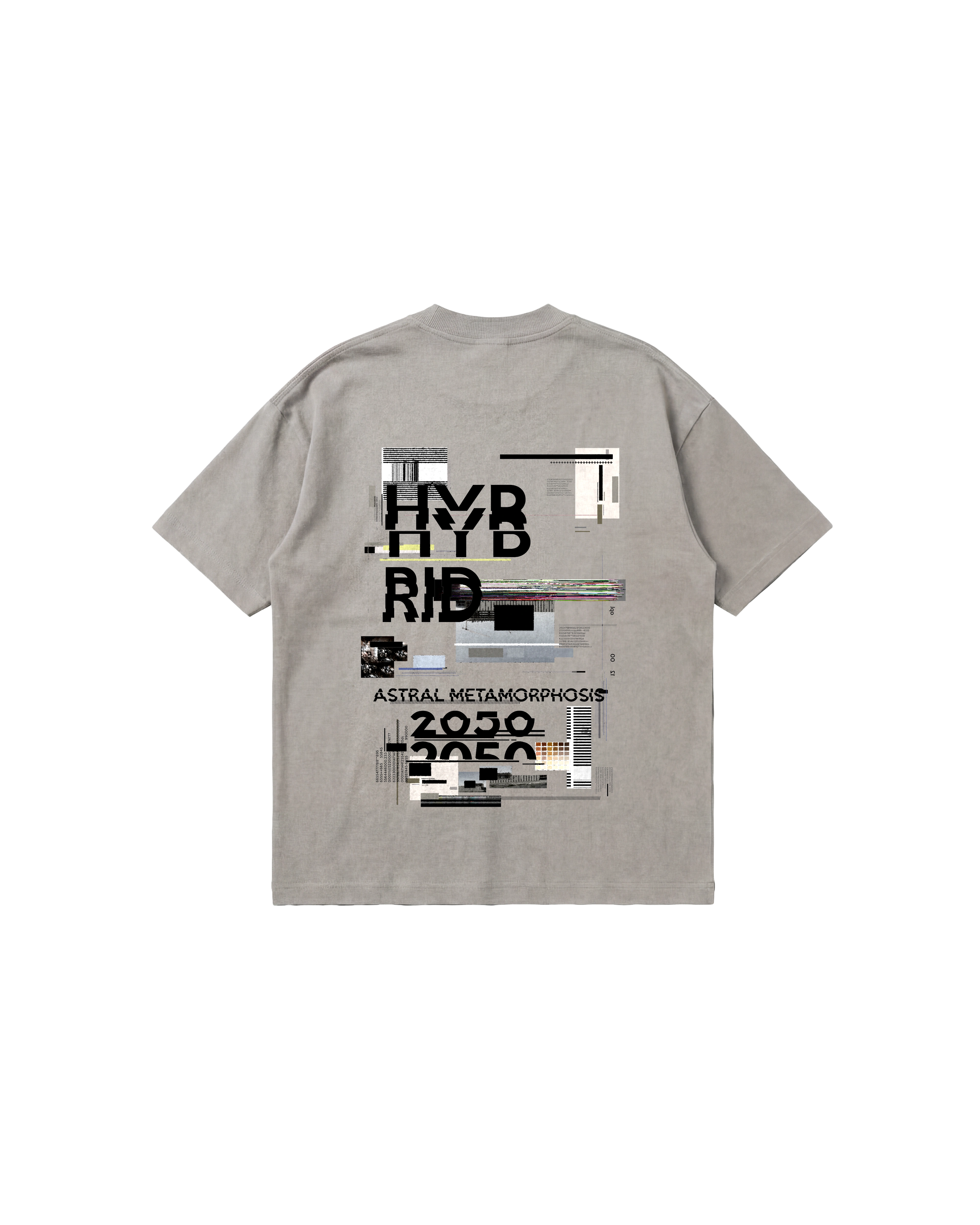 Astral Hyb Semi Oversize 250 Gris Cemento Cubica
