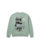 Astral Hyb Sweatshirt 410 Verde Menta Cubica