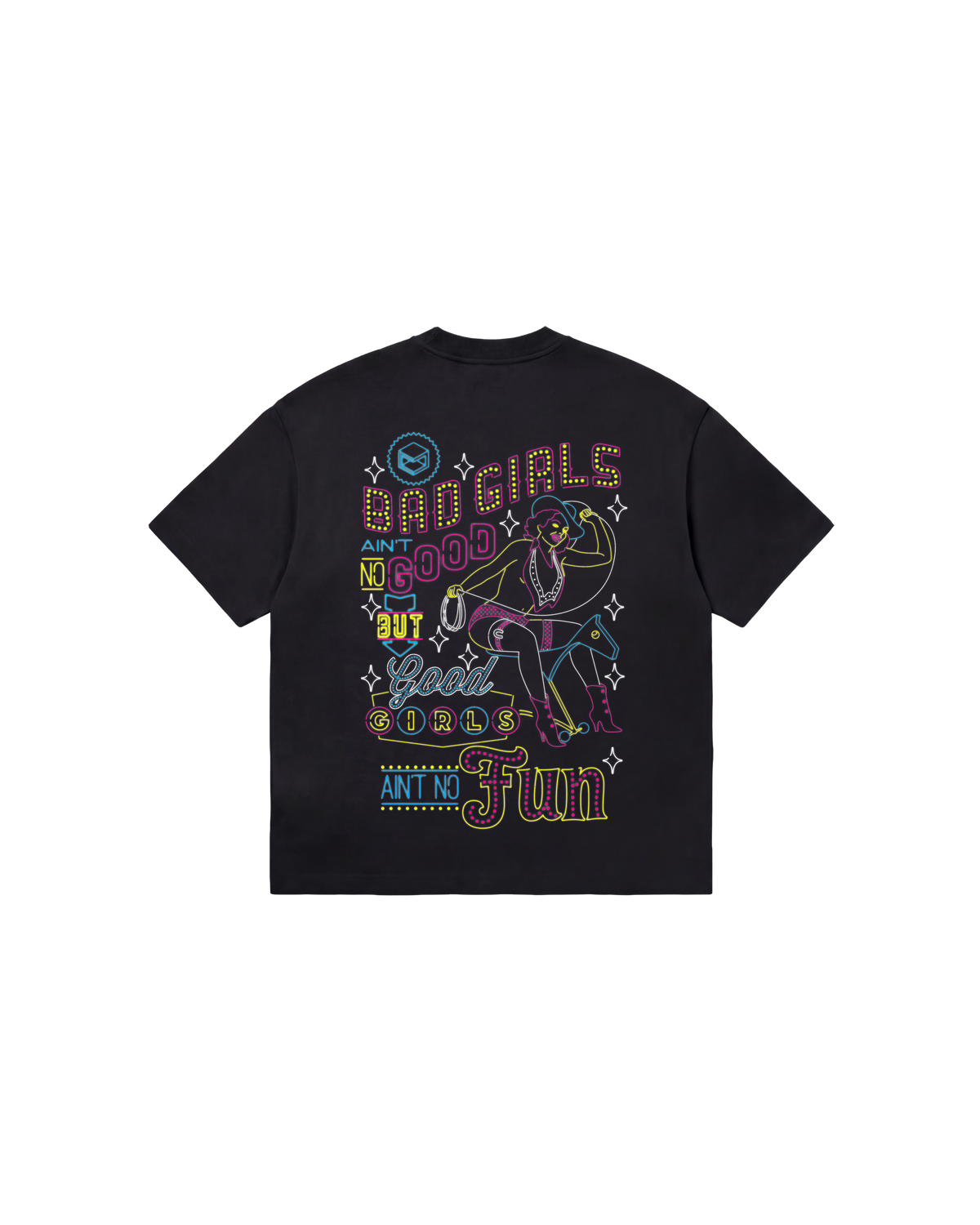 Bad Girls Semi Oversize 310 Negro Cubica