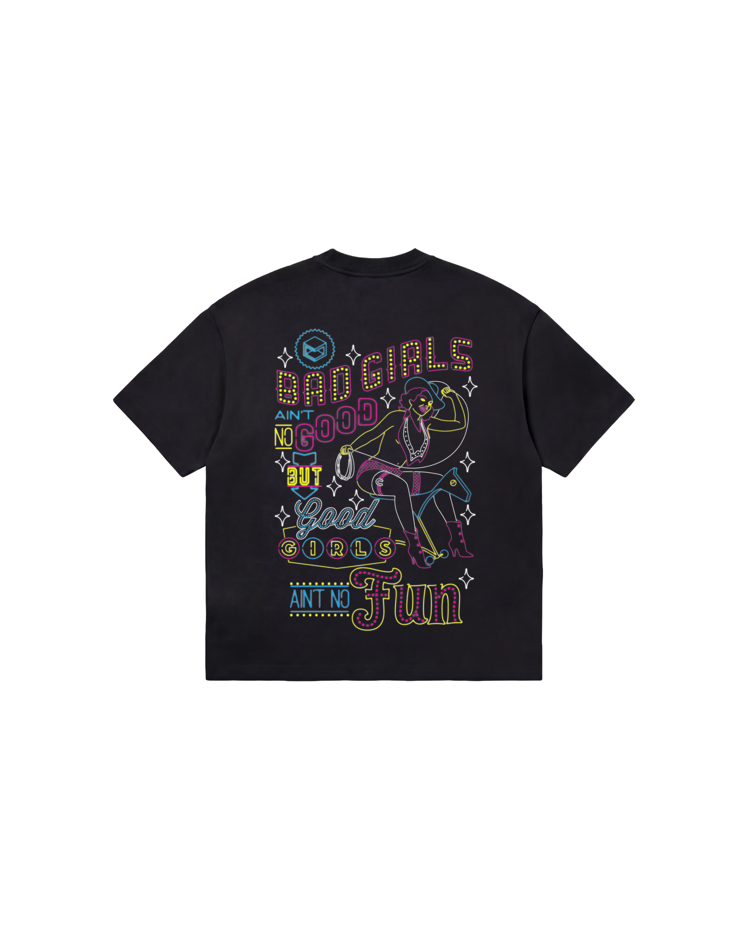 Bad Girls Semi Oversize 310 Negro Cubica