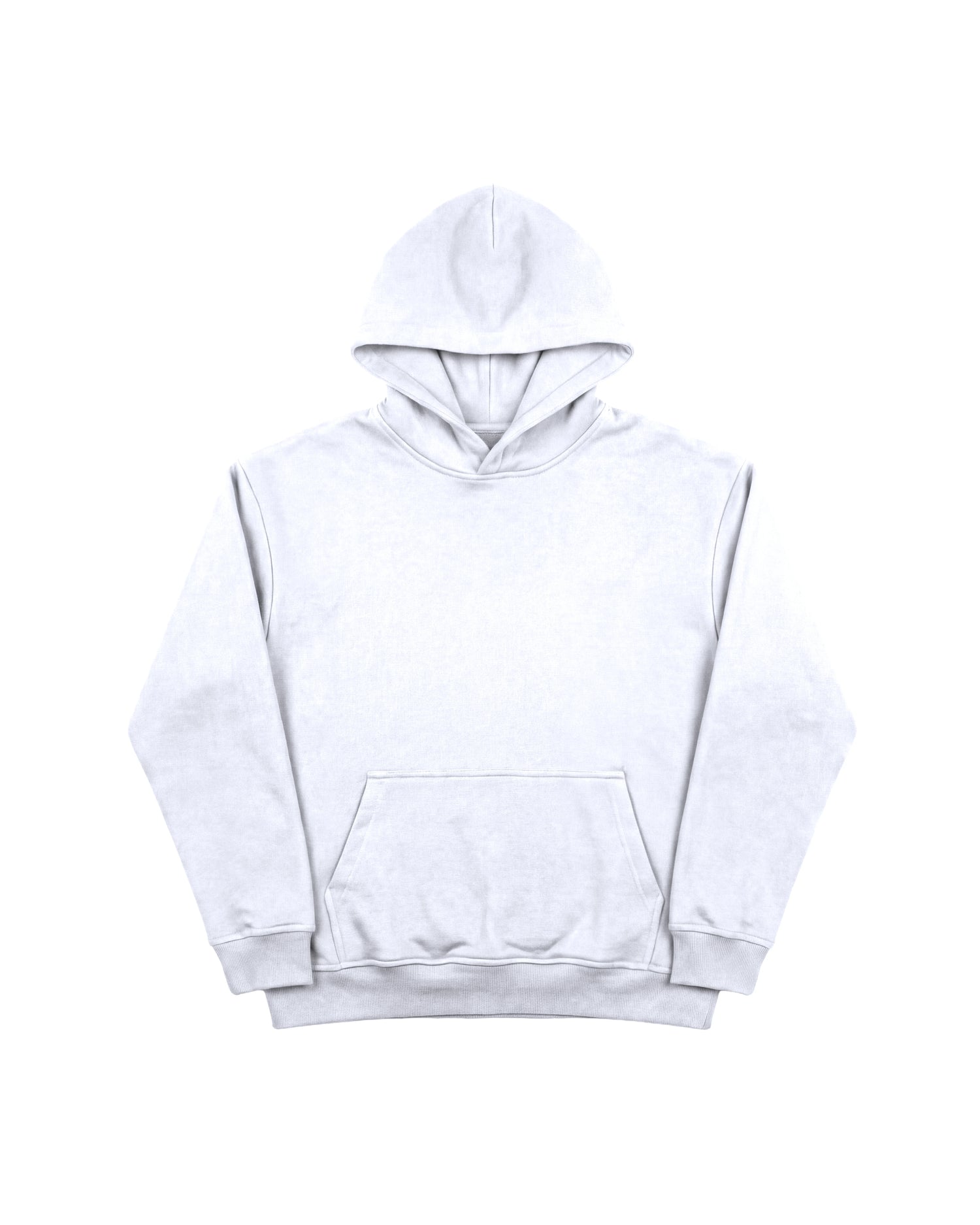 Hoodie 410 Blanco Cubica - Frente