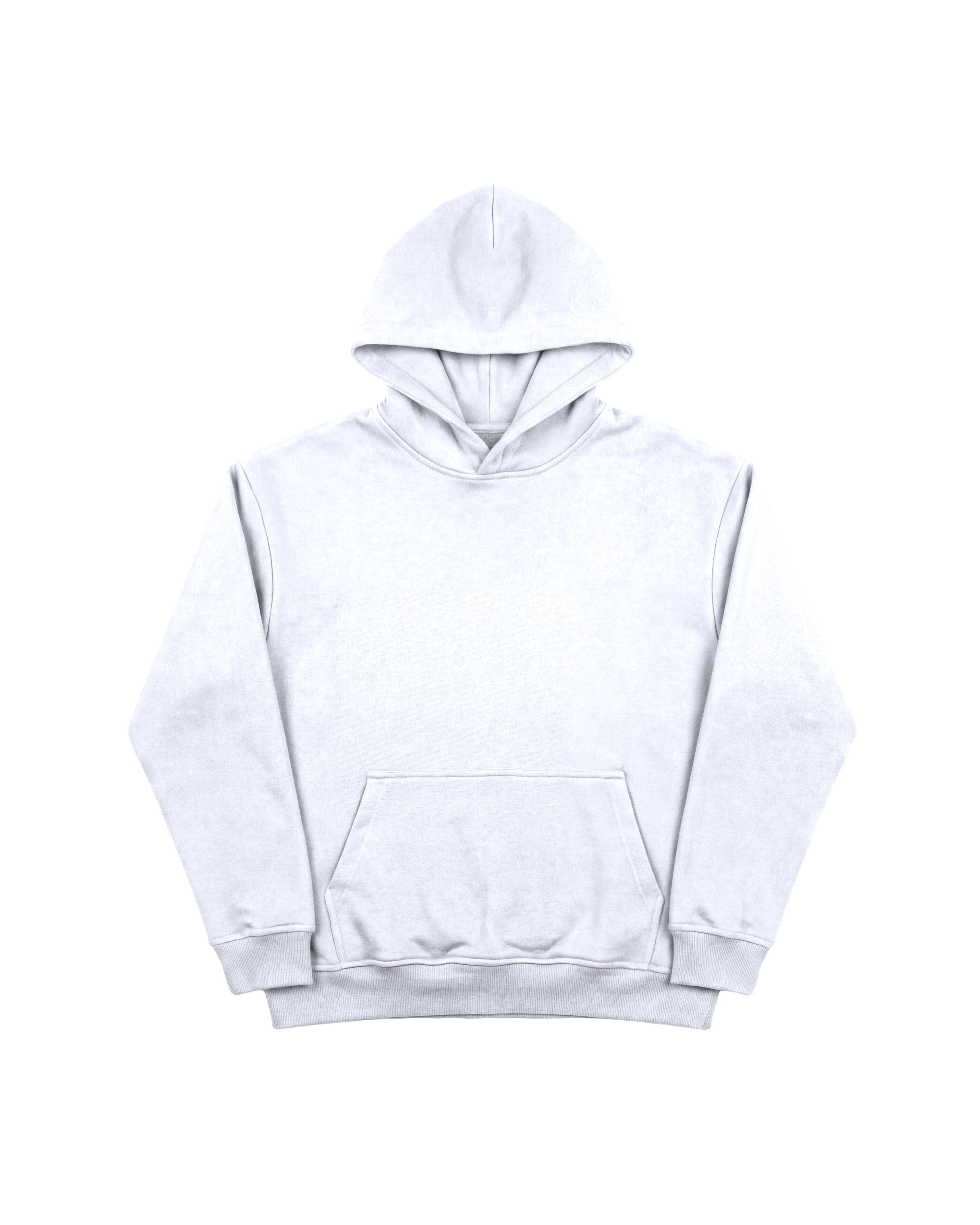 Hoodie 410 Blanco Cubica - Frente