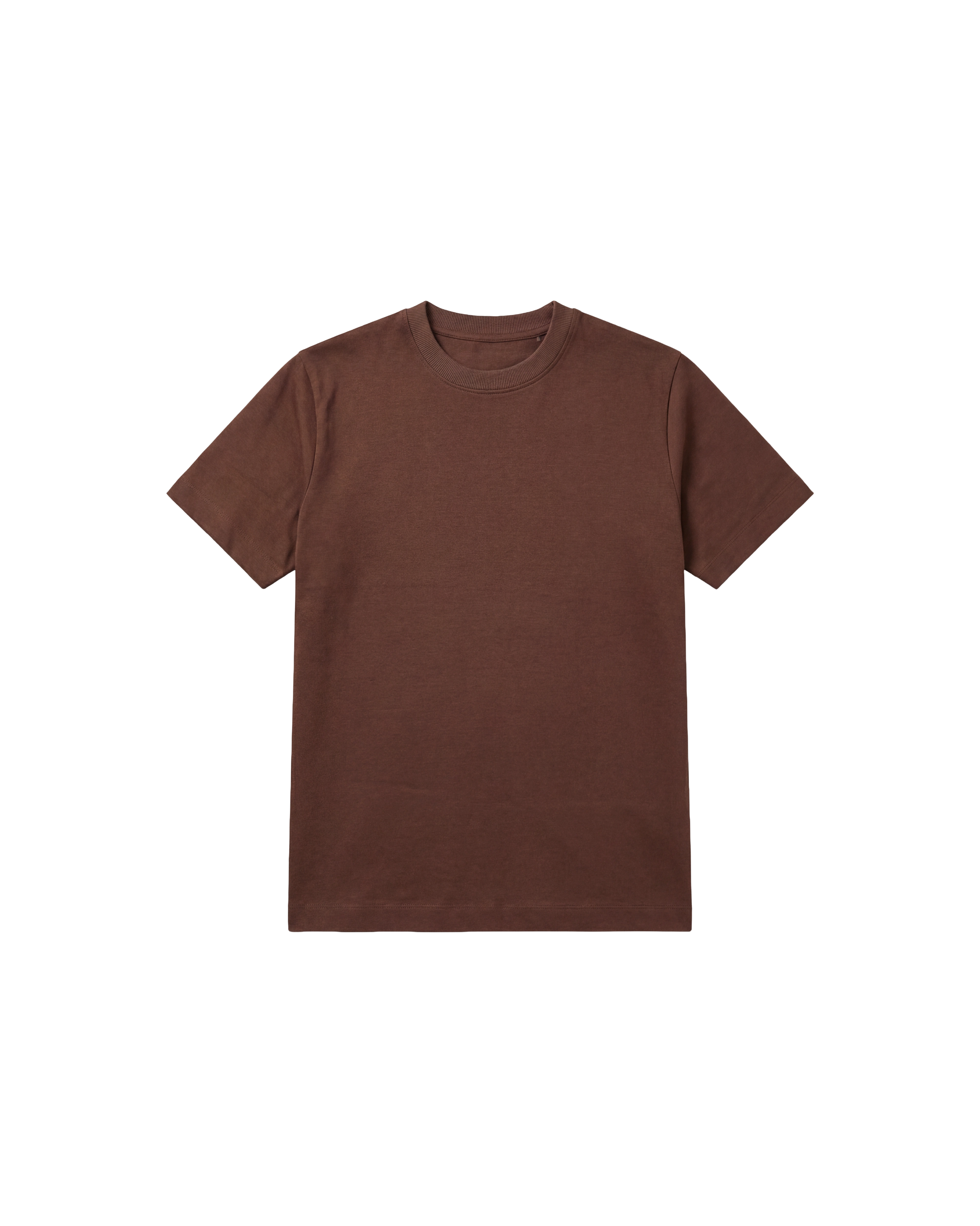 Camiseta básica Regular 250g Chocolate