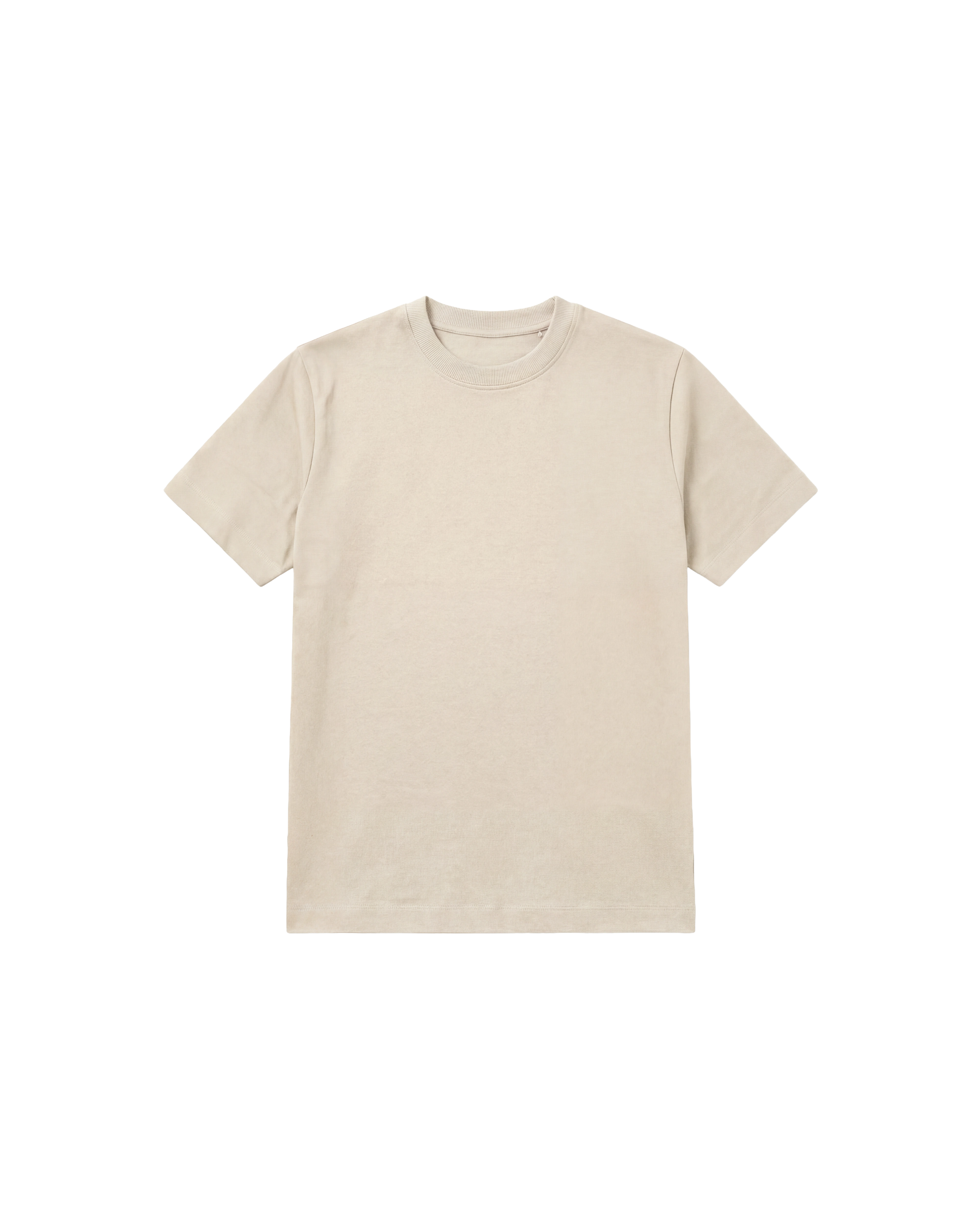 Camiseta básica Regular 250g Marfil
