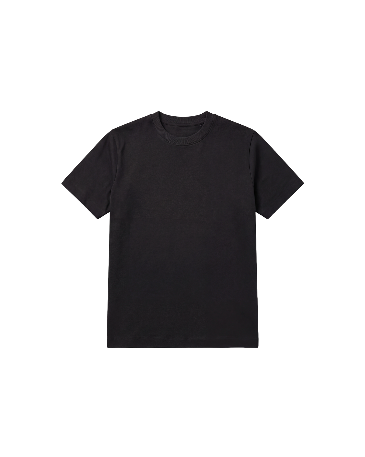 Camiseta básica Regular 250g Negro