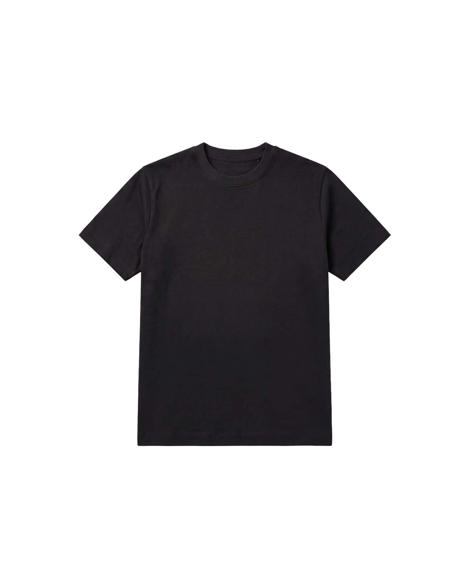 Camiseta básica Regular 250g Negro