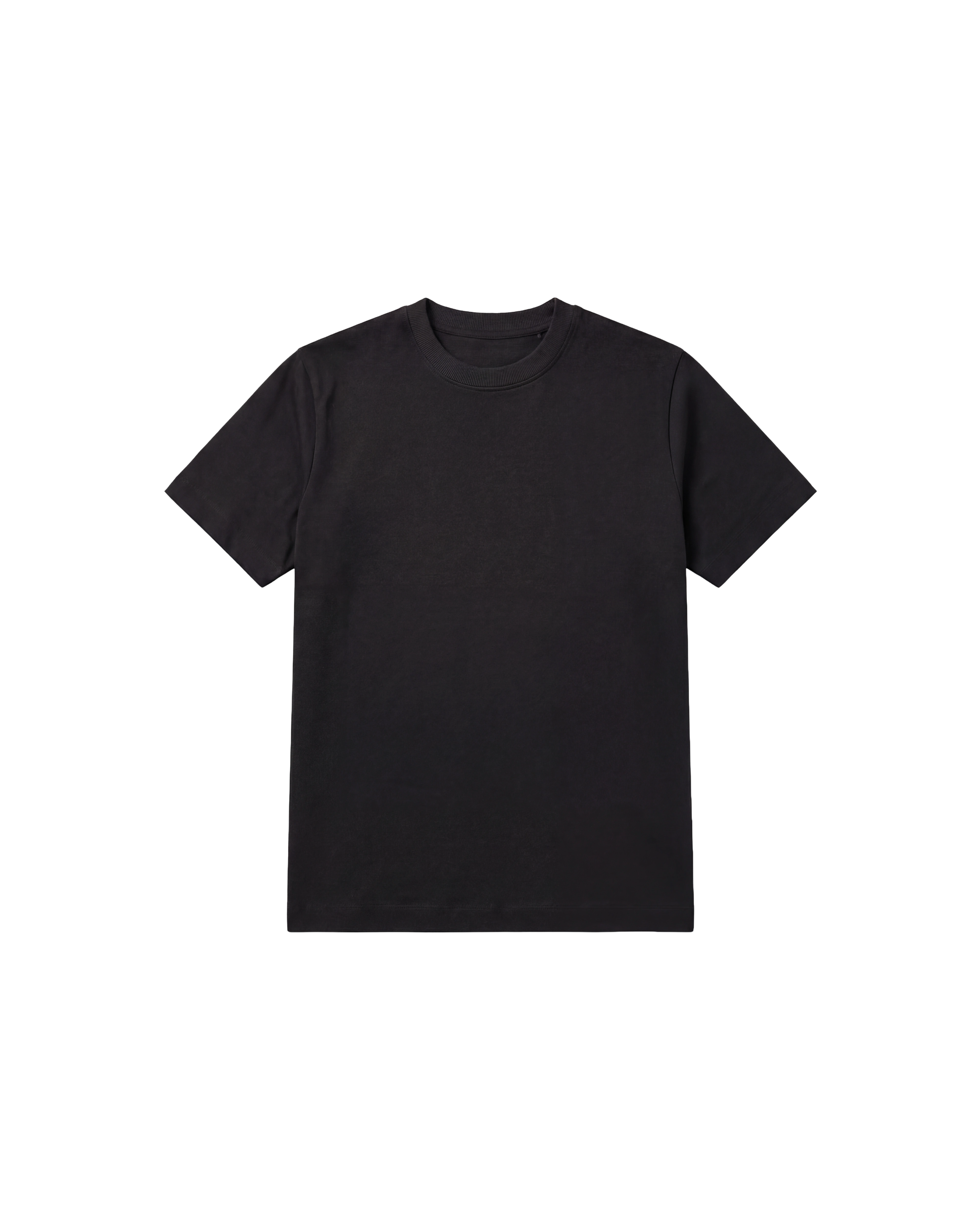Camiseta básica Regular 250g Negro
