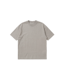 Camiseta Básica Semi Oversize 250g Gris Cemento
