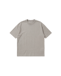 Camiseta Básica Semi Oversize 250g Gris Cemento