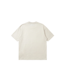 Camiseta Básica Semi Oversize 250g Marfil