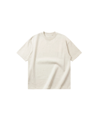 Camiseta Básica Semi Oversize 250g Marfil