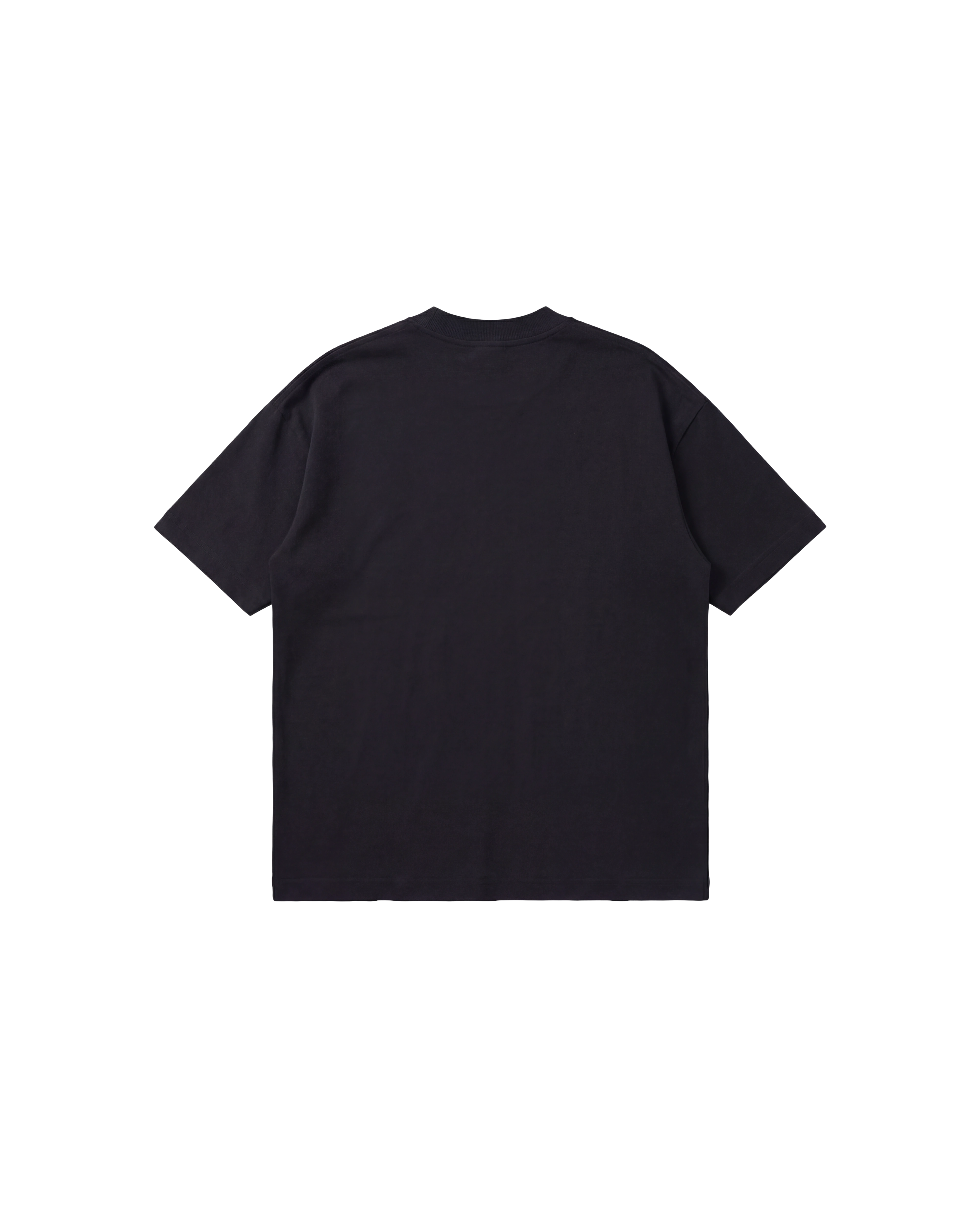Camiseta Básica Semi Oversize 250g Negro