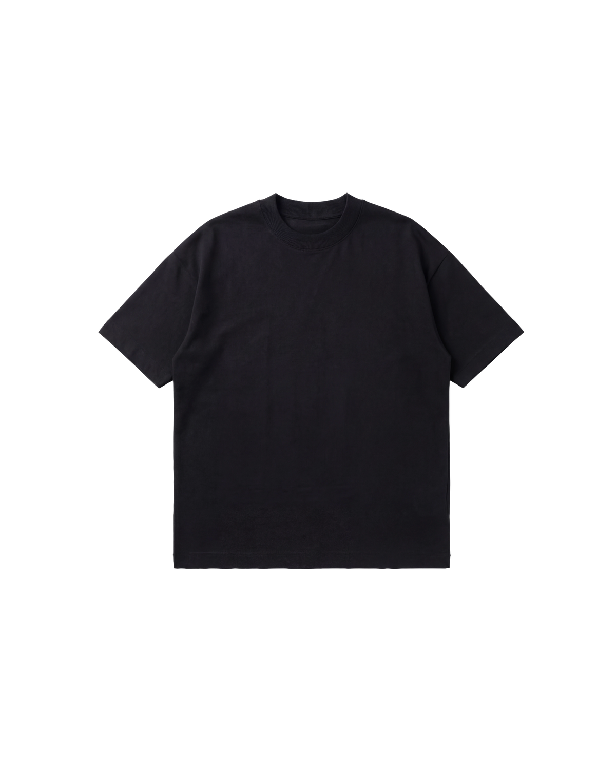 Camiseta Básica Semi Oversize 250g Negro