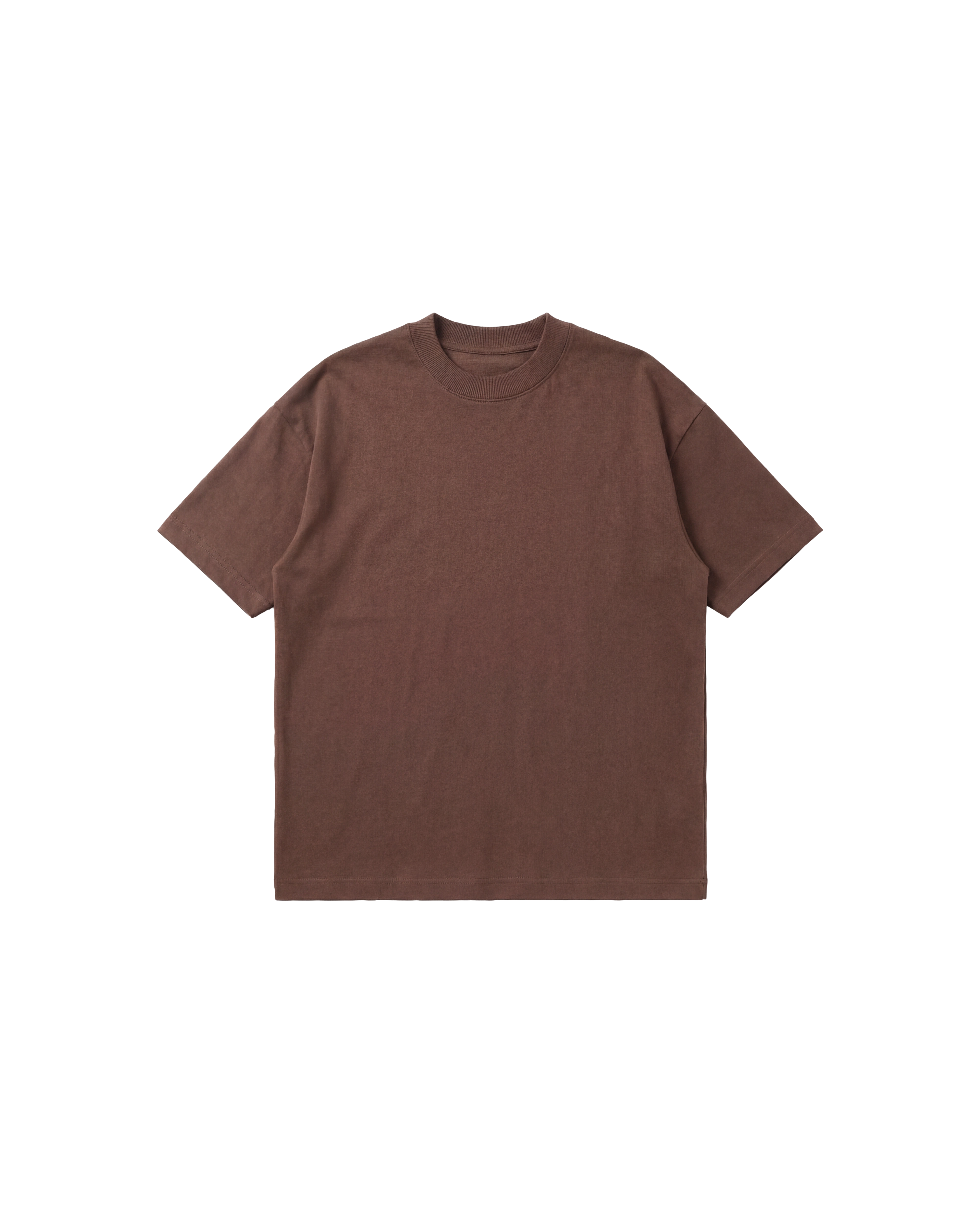 Camiseta Básica Semi Oversize 250g Café Toffee