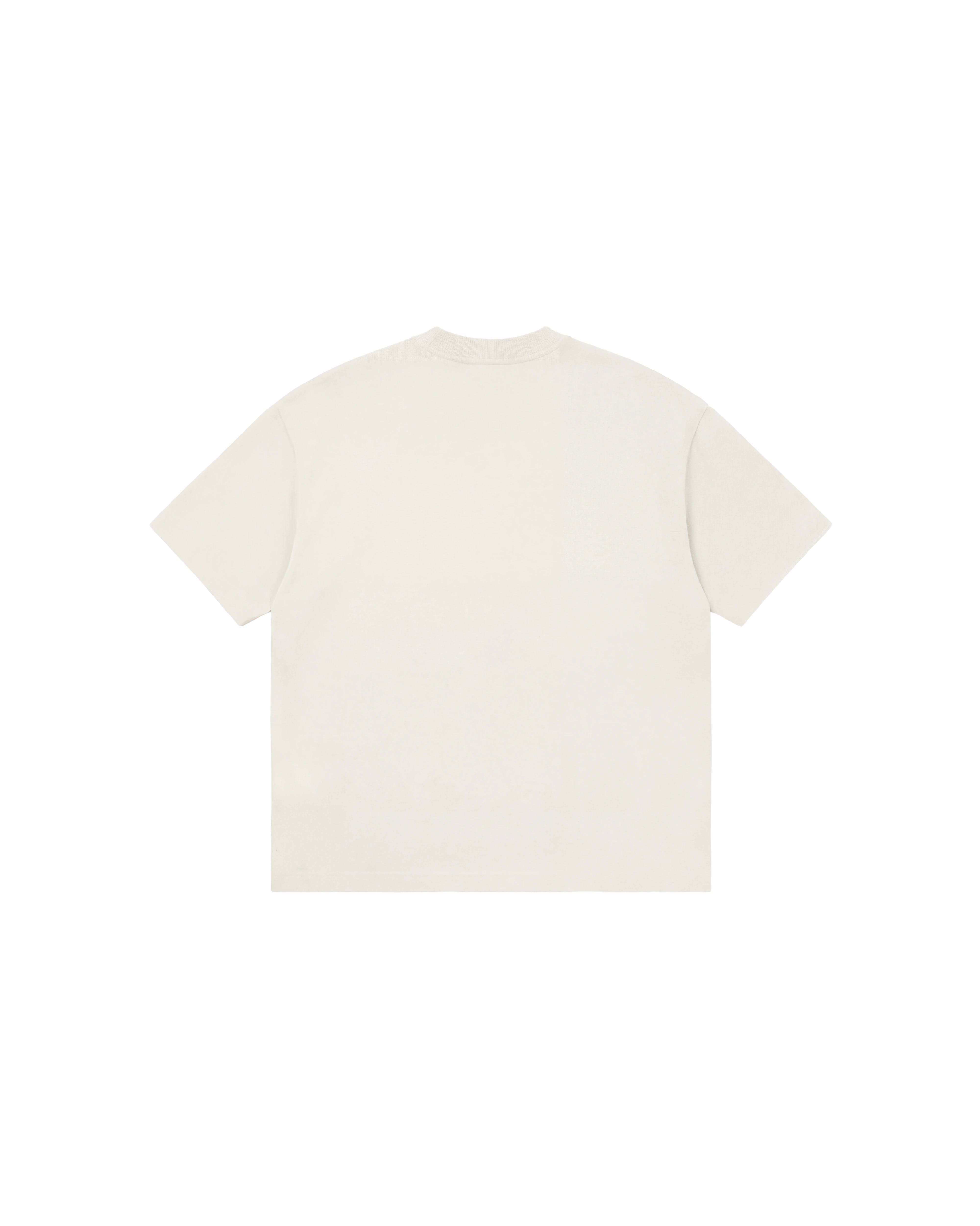 Camiseta Básica Semi Oversize 310g Marfil