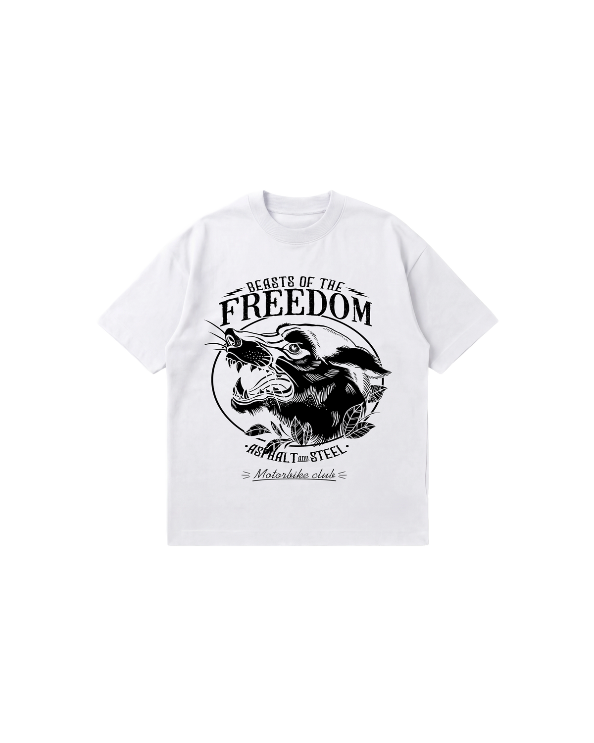 Beast Freedom Semi Oversize 250 Blanco Cubica