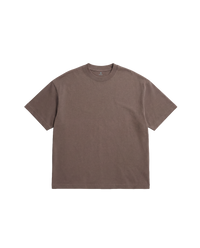 Playera Oversize Cubica Marrón