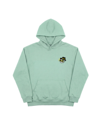 Calavera Cool Hoodie 410 Verde Menta Cubica