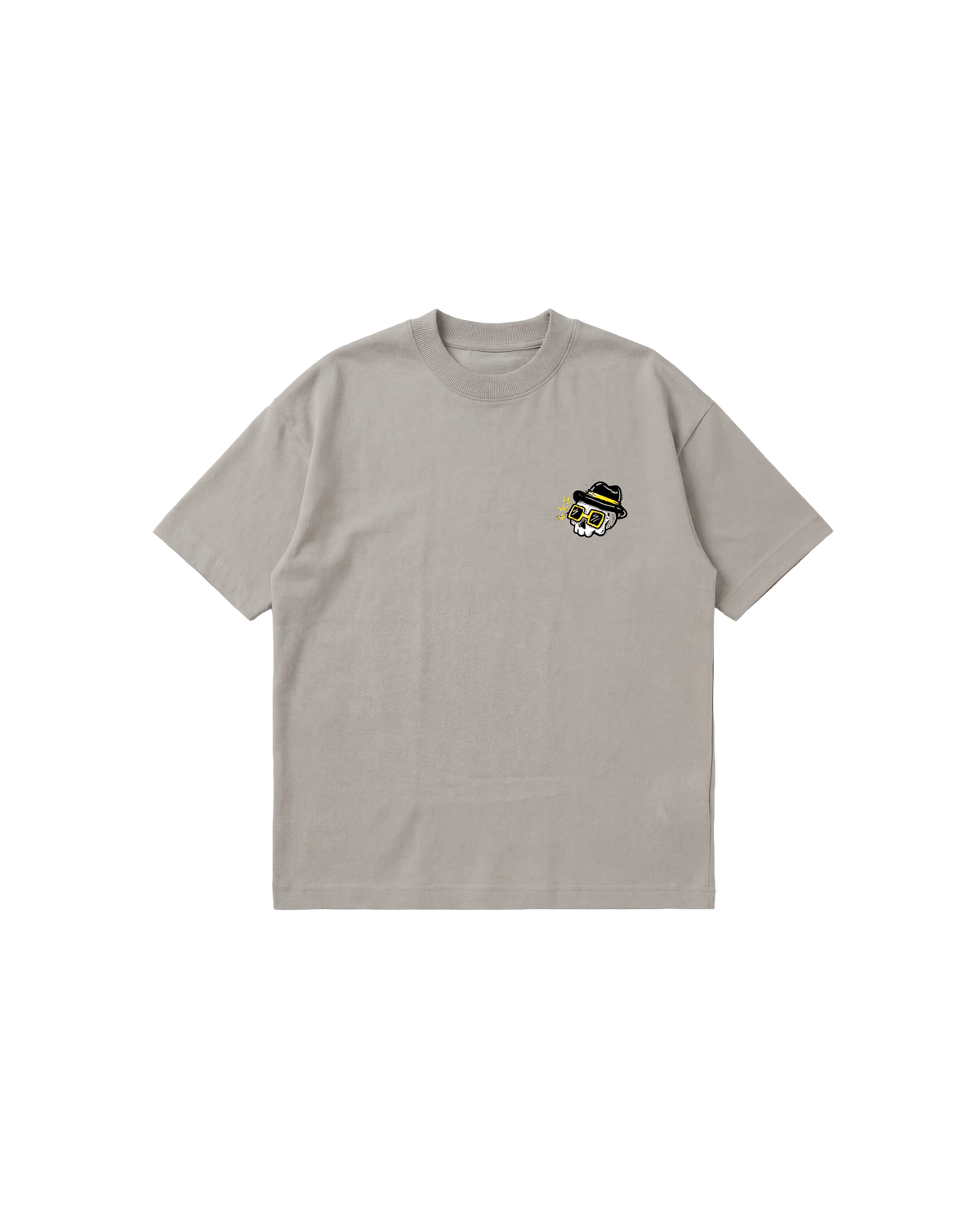 Calavera Cool Semi Oversize 250 Gris Cemento Cubica