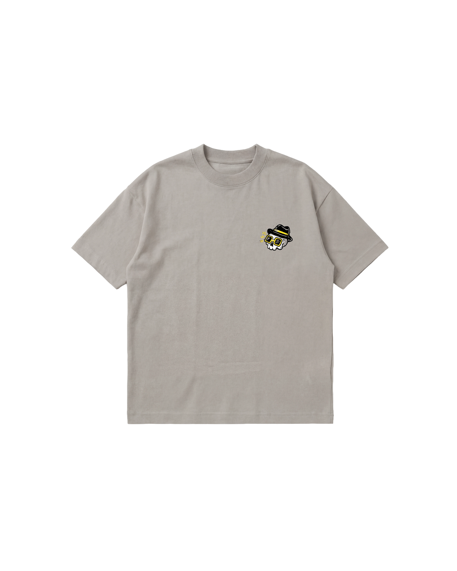 Calavera Cool Semi Oversize 250 Gris Cemento Cubica