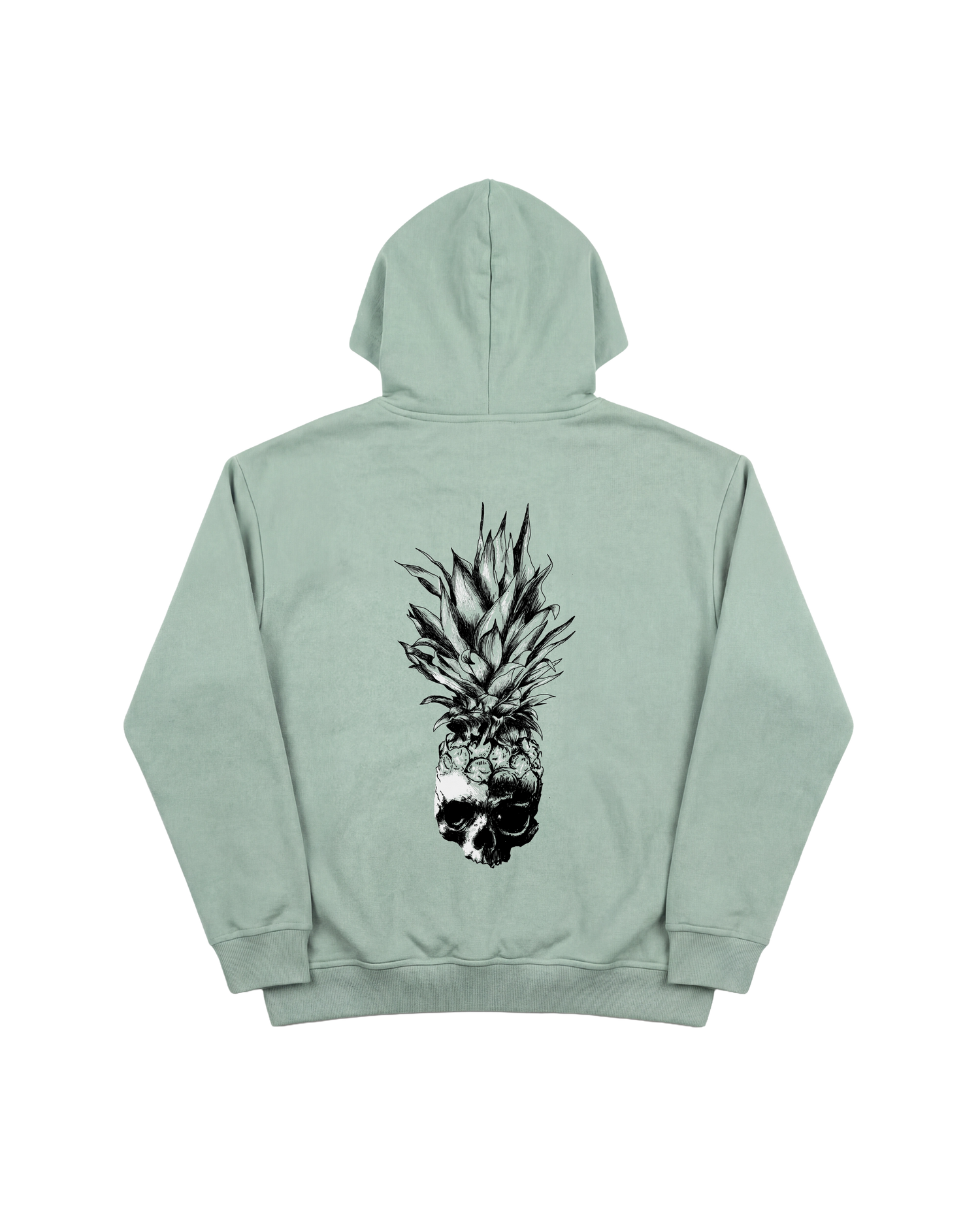 Calavera Piña Hoodie 410 Verde Menta Cubica