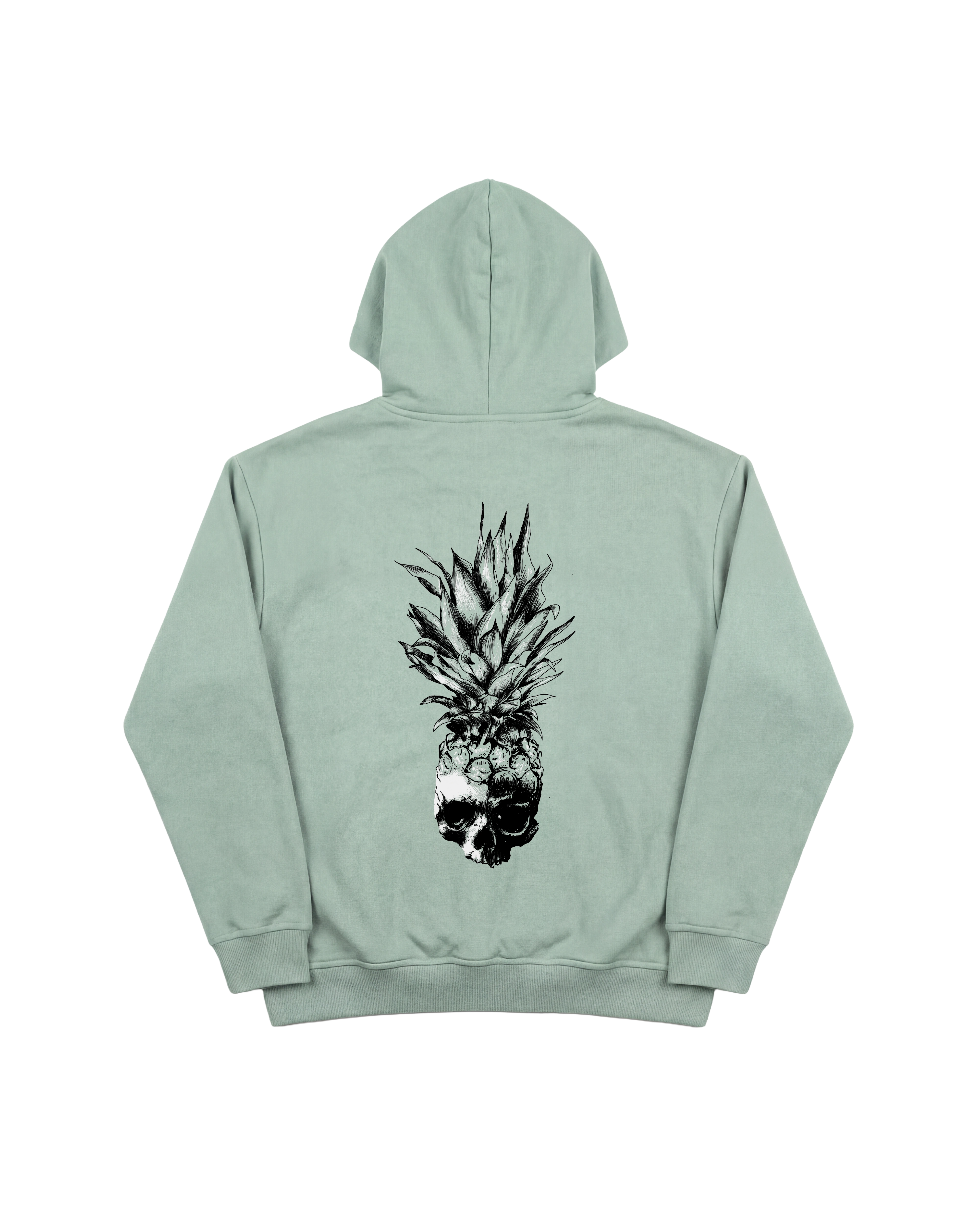 Calavera Piña Hoodie 410 Verde Menta Cubica