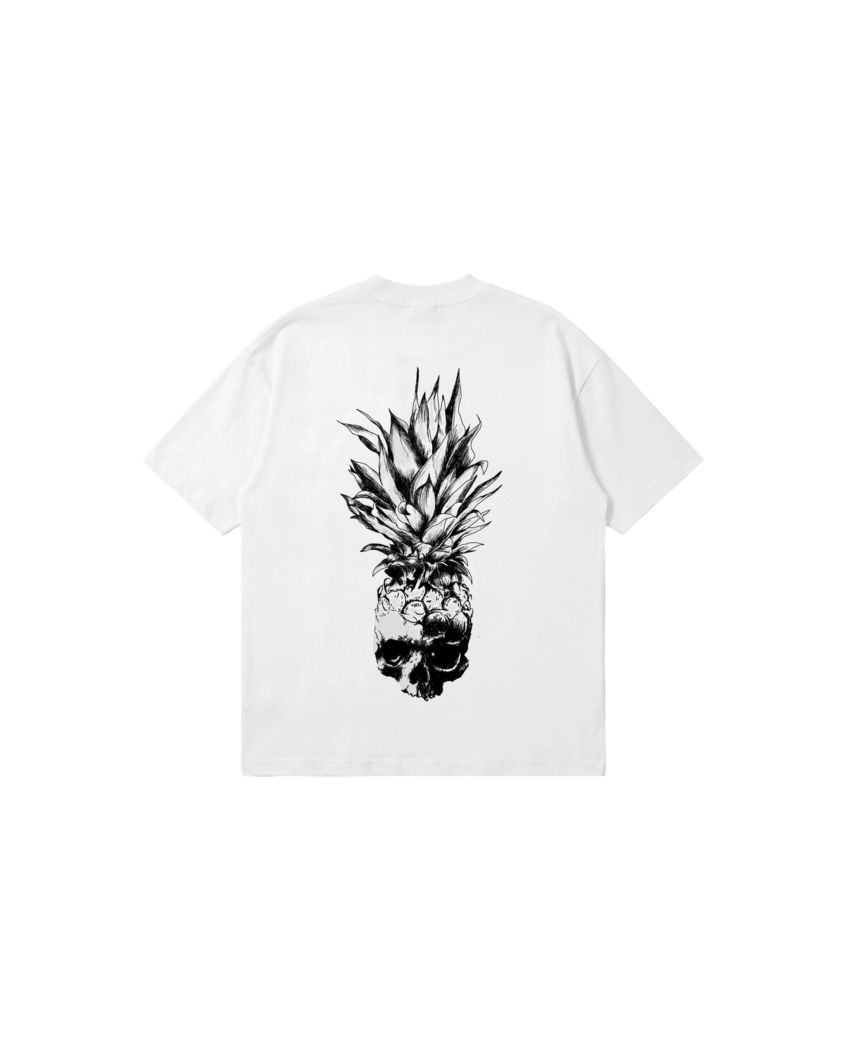 Calavera Piña Semi Oversize 250 Blanco Cubica