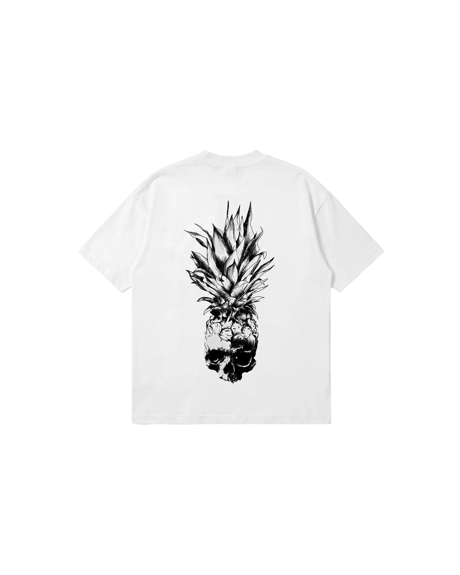 Calavera Piña Semi Oversize 250 Blanco Cubica