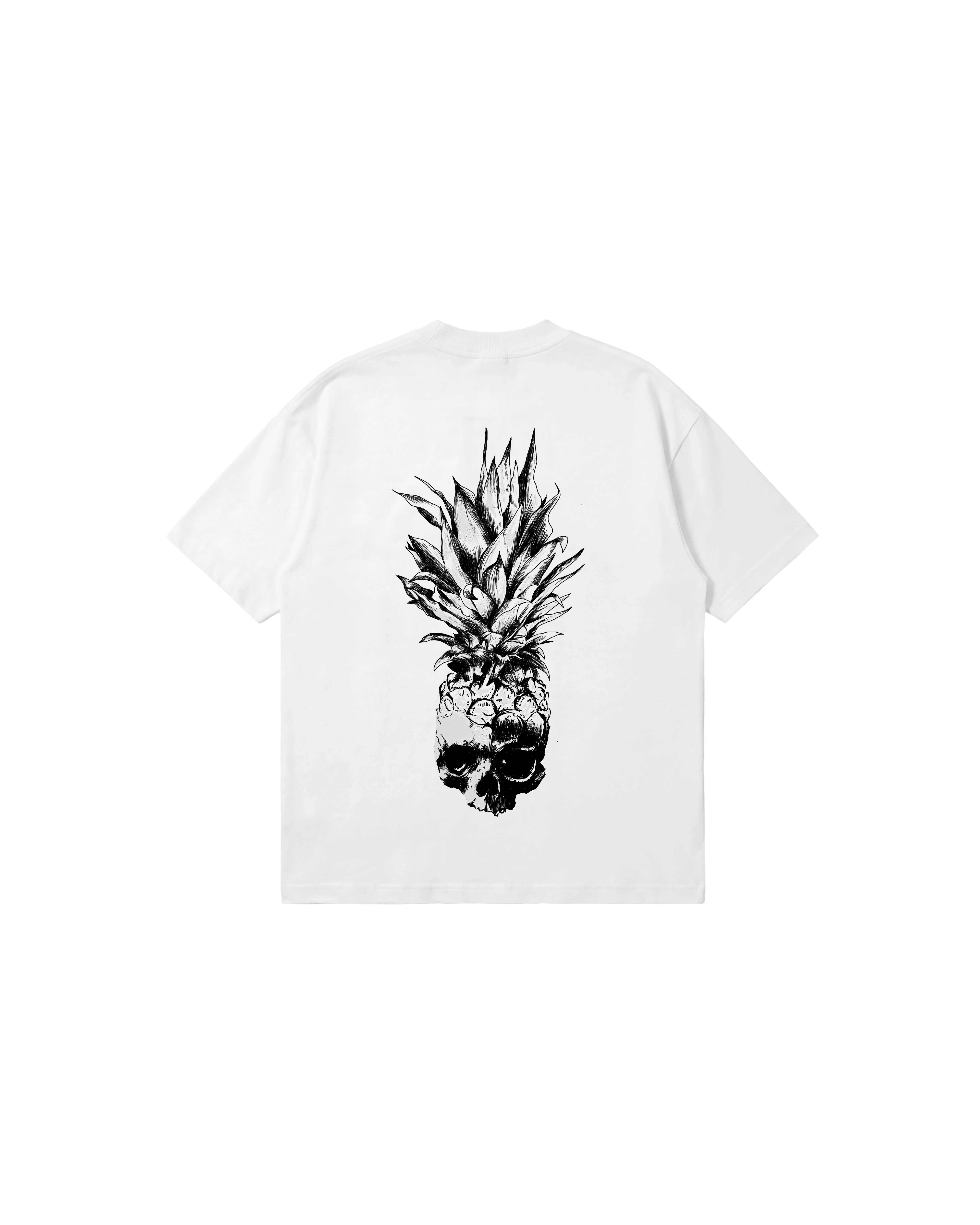 Calavera Piña Semi Oversize 250 Blanco Cubica