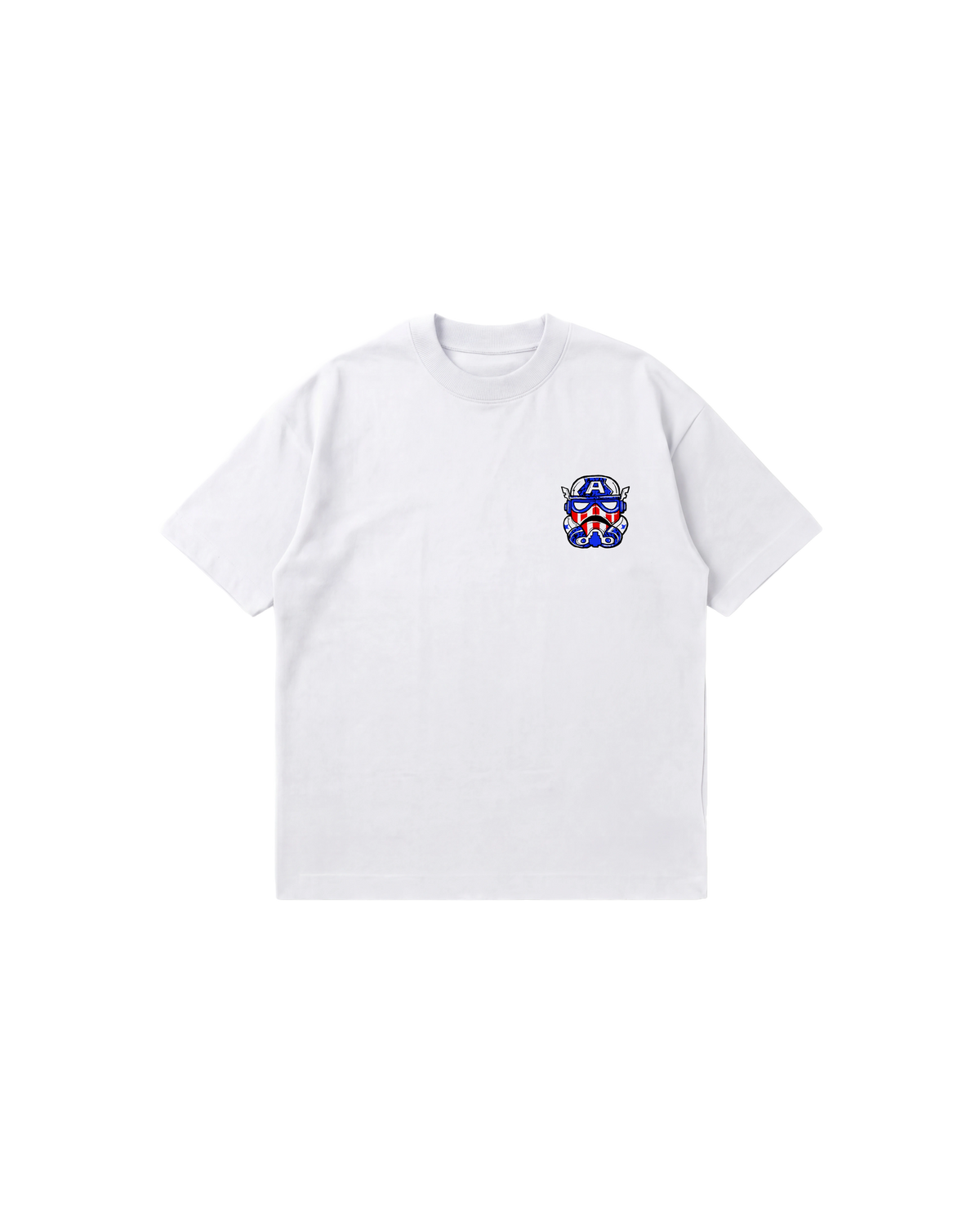 Captain Trooper Semi Oversize 250 Blanco Cubica