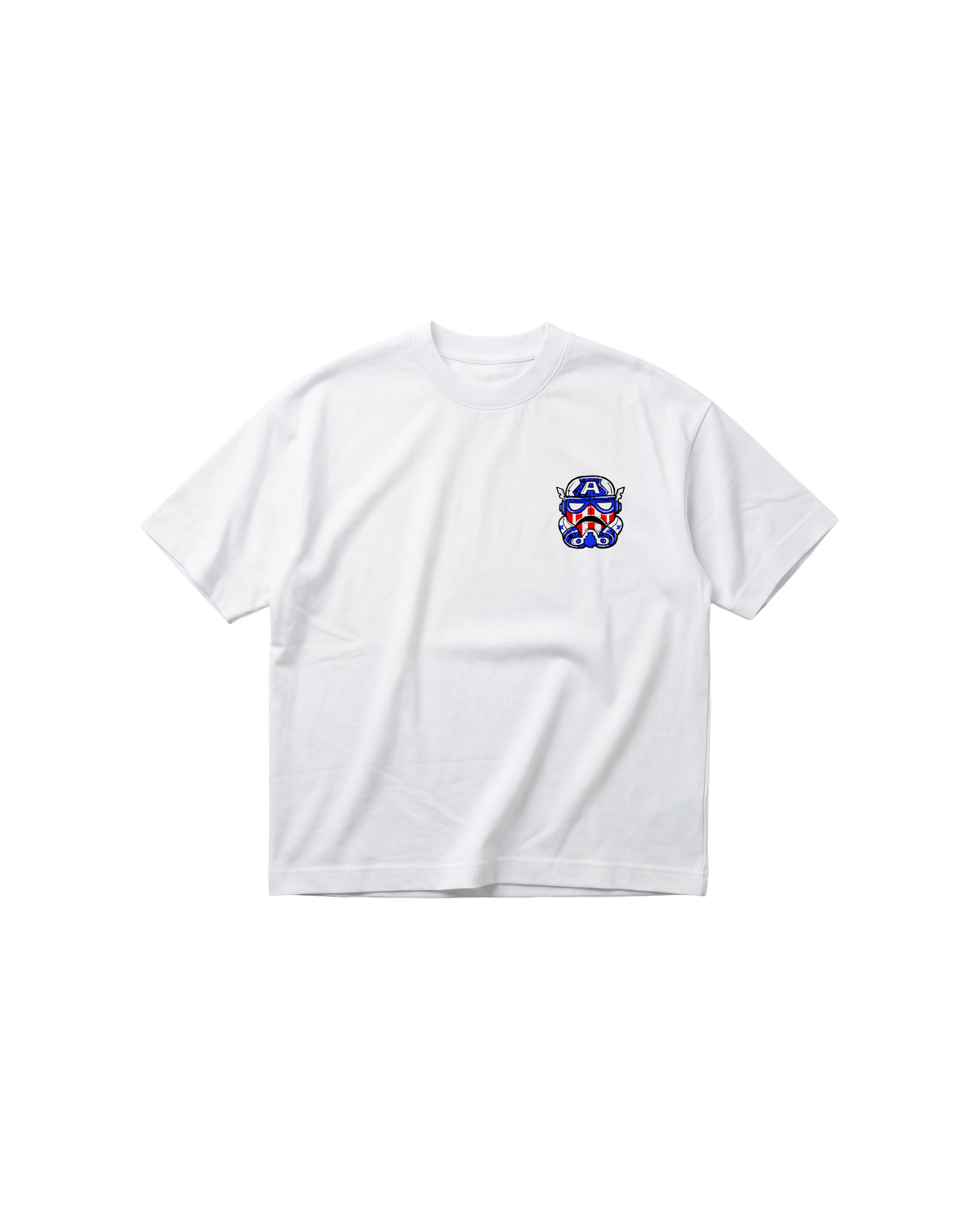 Captain Trooper Semi Oversize 310 Blanco Cubica