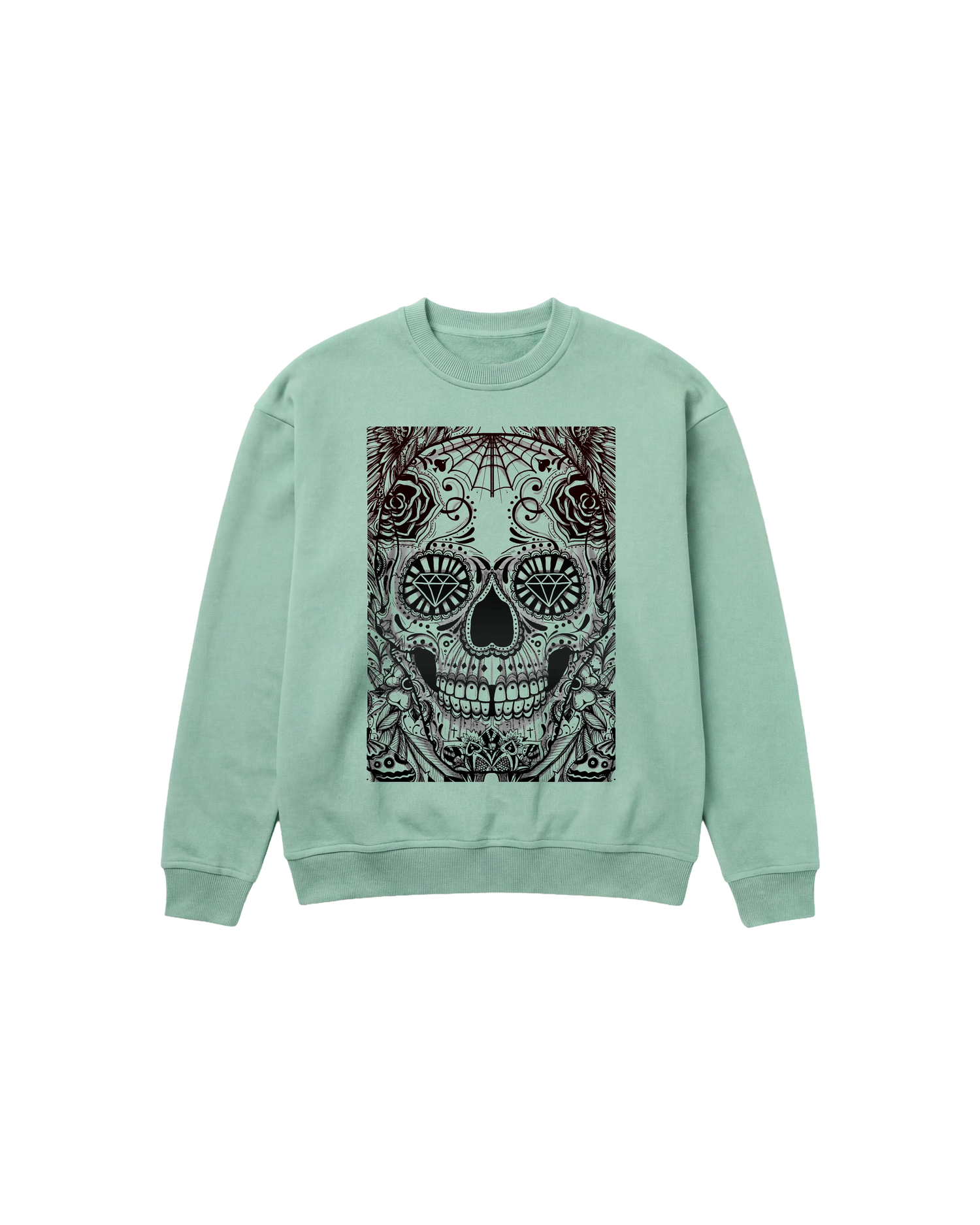 Catrina Magic Sweatshirt 410 Verde Menta Cubica
