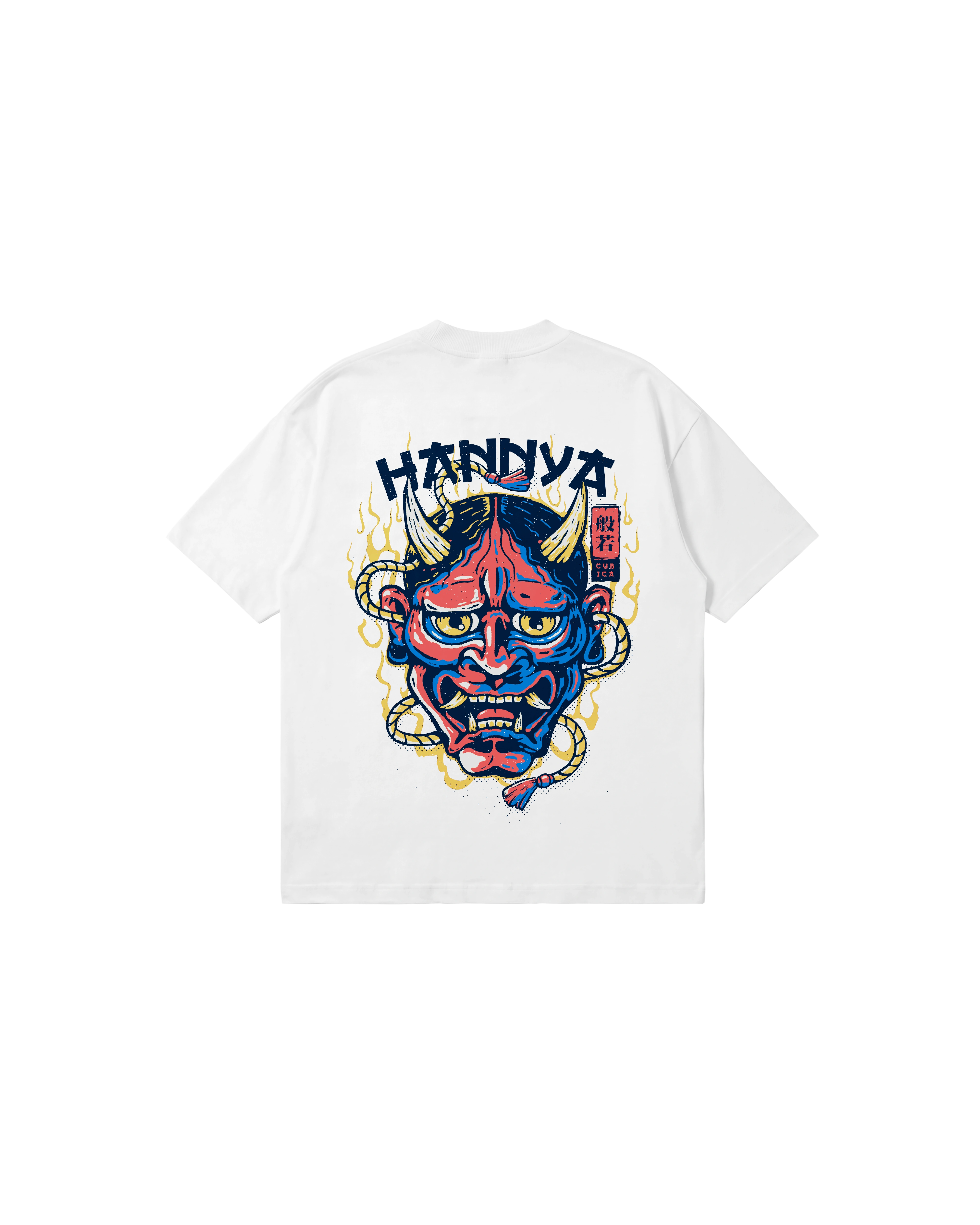 China Hannya Semi Oversize 250 Blanco Cubica