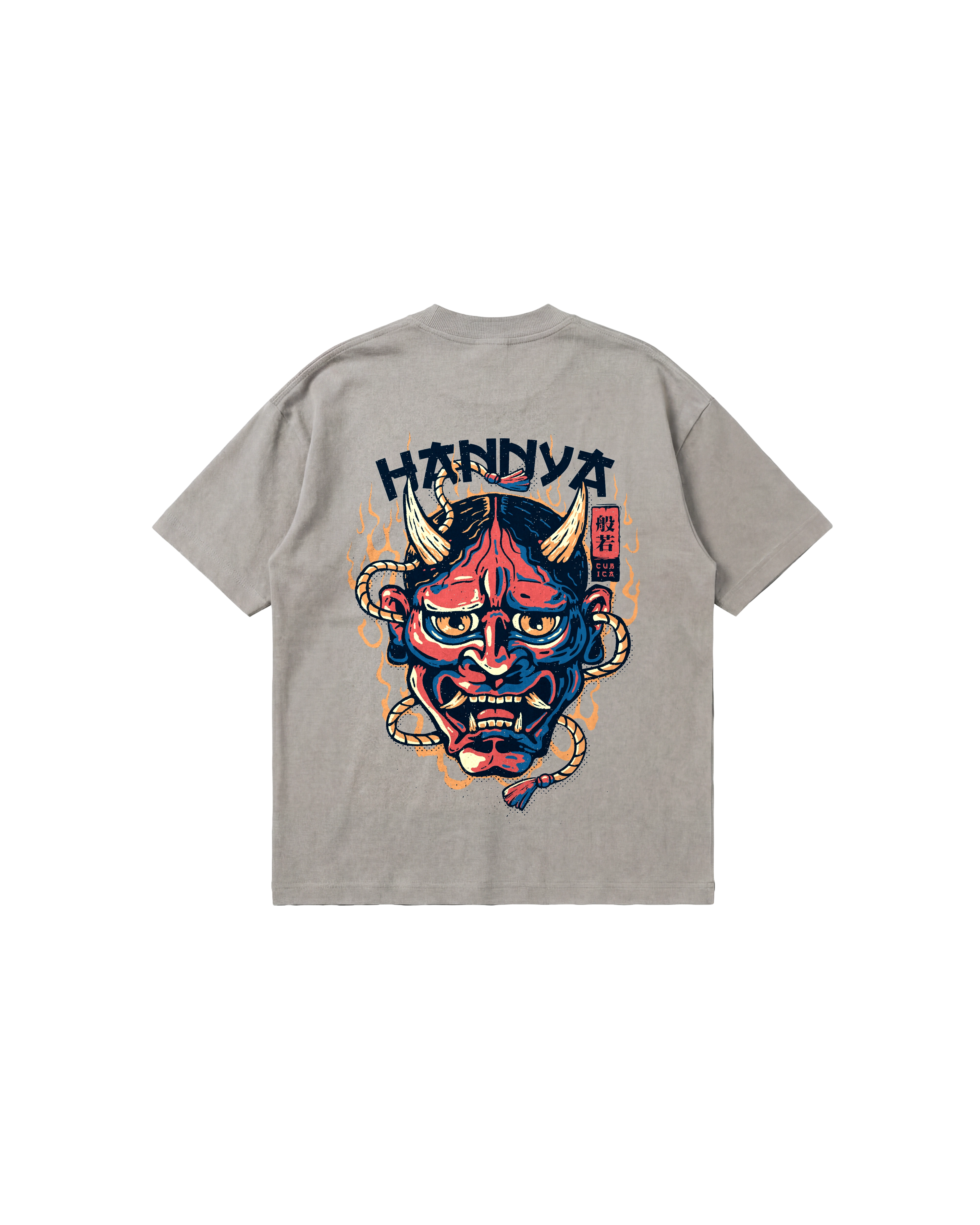 China Hannya Semi Oversize 250 Gris Cemento Cubica