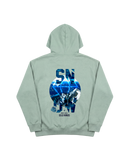 Cold Minds Hoodie 410 Verde Menta Cubica