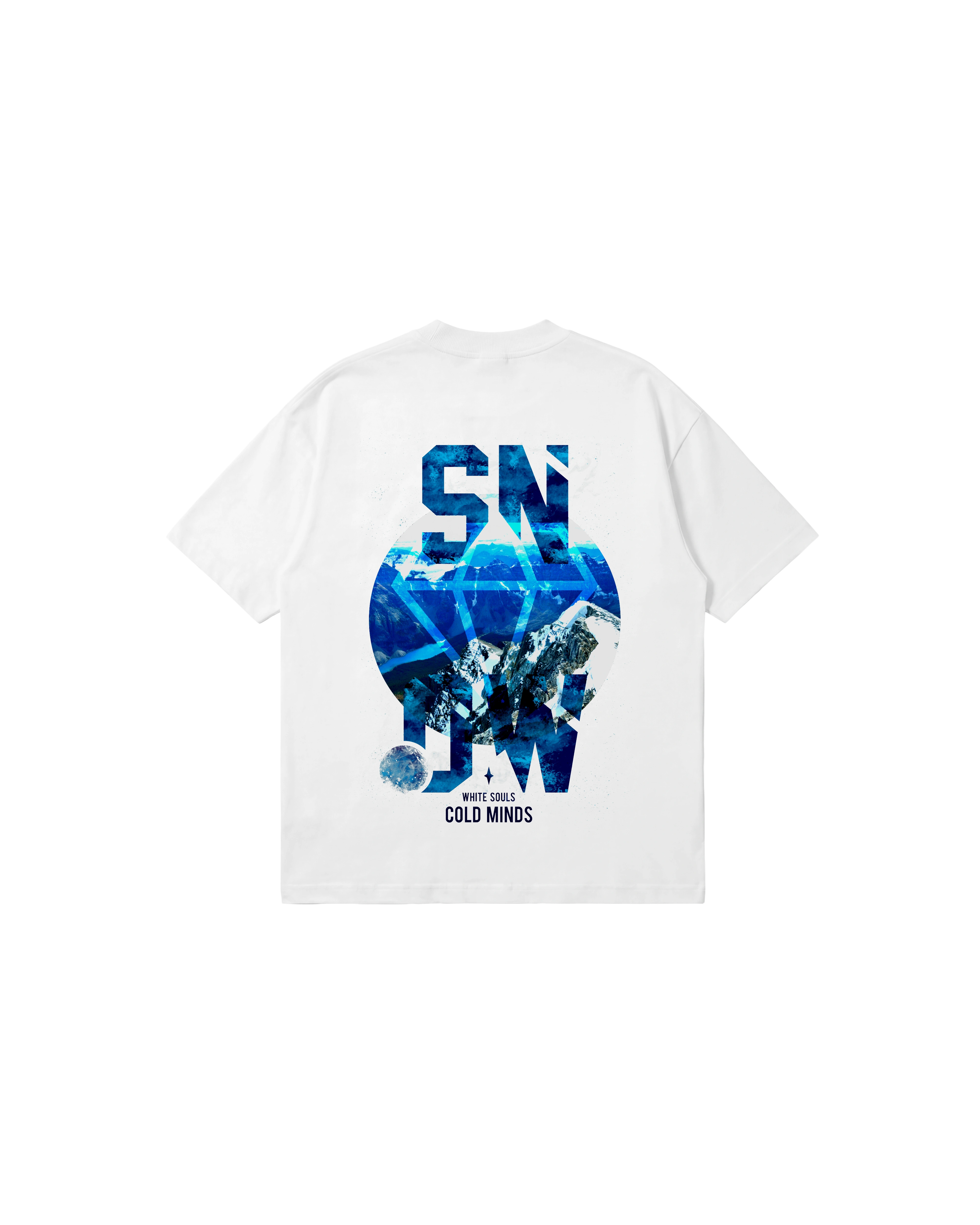 Cold Minds Semi Oversize 250 Blanco Cubica