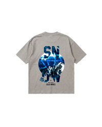 Cold Minds Semi Oversize 250 Gris Cemento Cubica