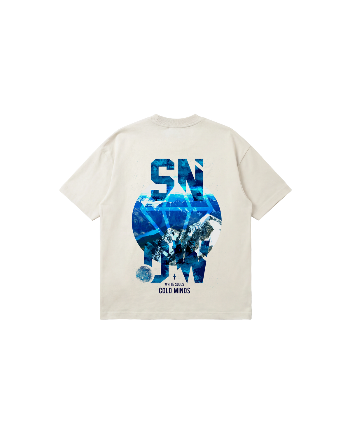 Cold Minds Semi Oversize 250 Marfil Cubica