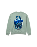Cold Minds Sweatshirt 410 Verde Menta Cubica