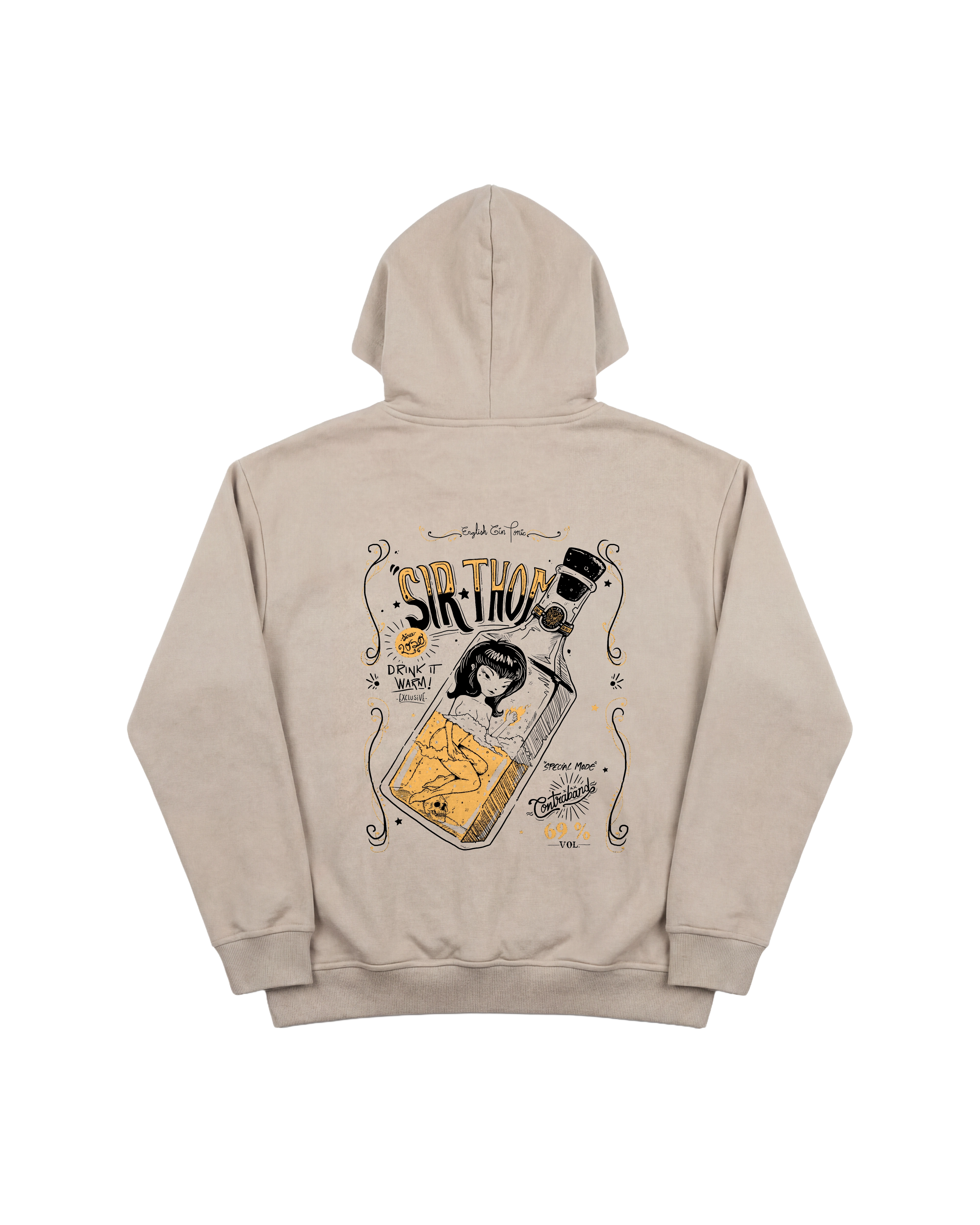 Contraband Bottle Hoodie 410 Arena Cubica