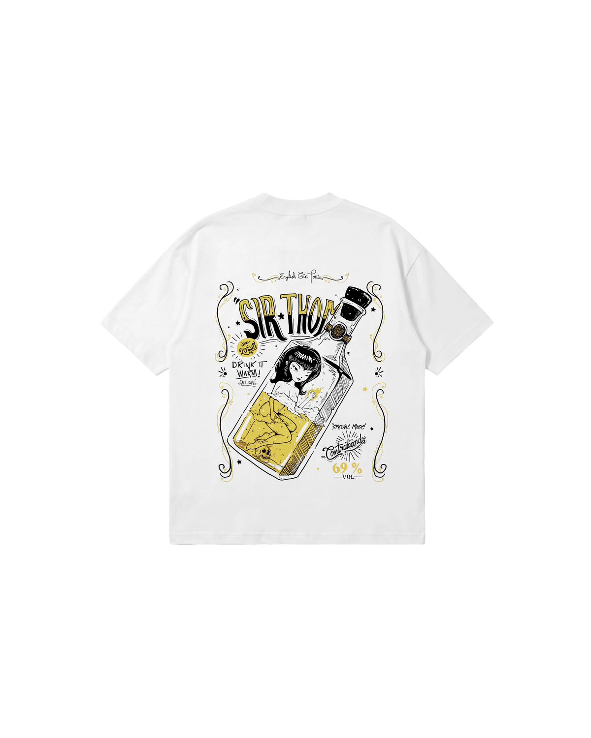 Contraband Bottle Semi Oversize 250 Blanco Cubica