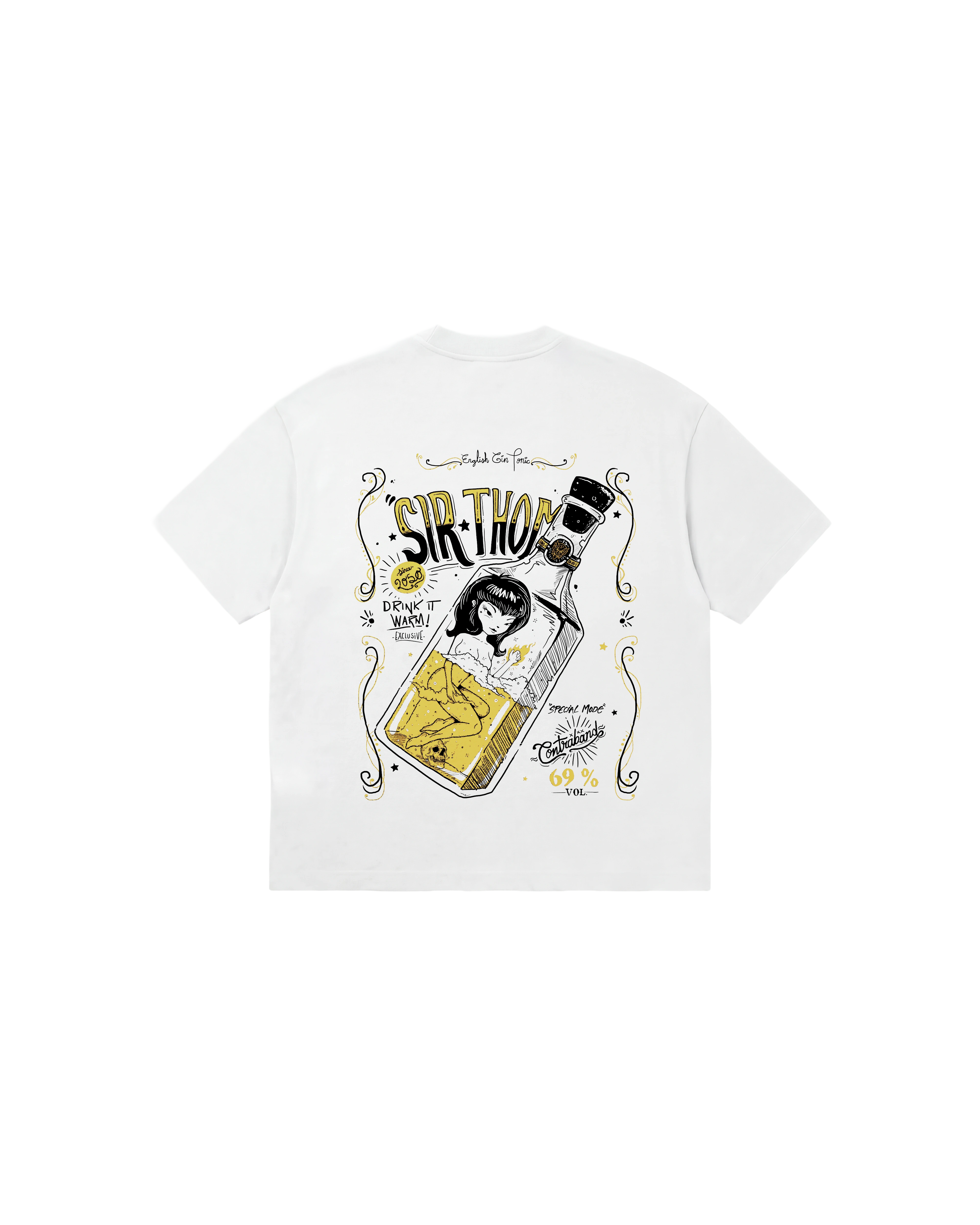 Contraband Bottle Semi Oversize 310 Blanco Cubica